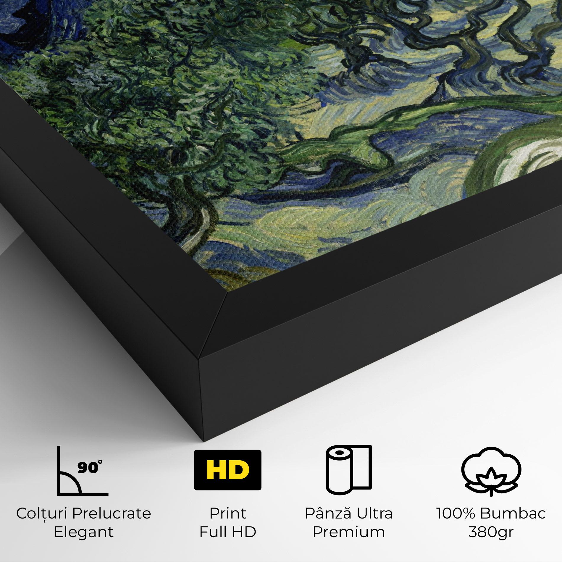 Tablou Canvas Olive Trees Alpilles mockup 4