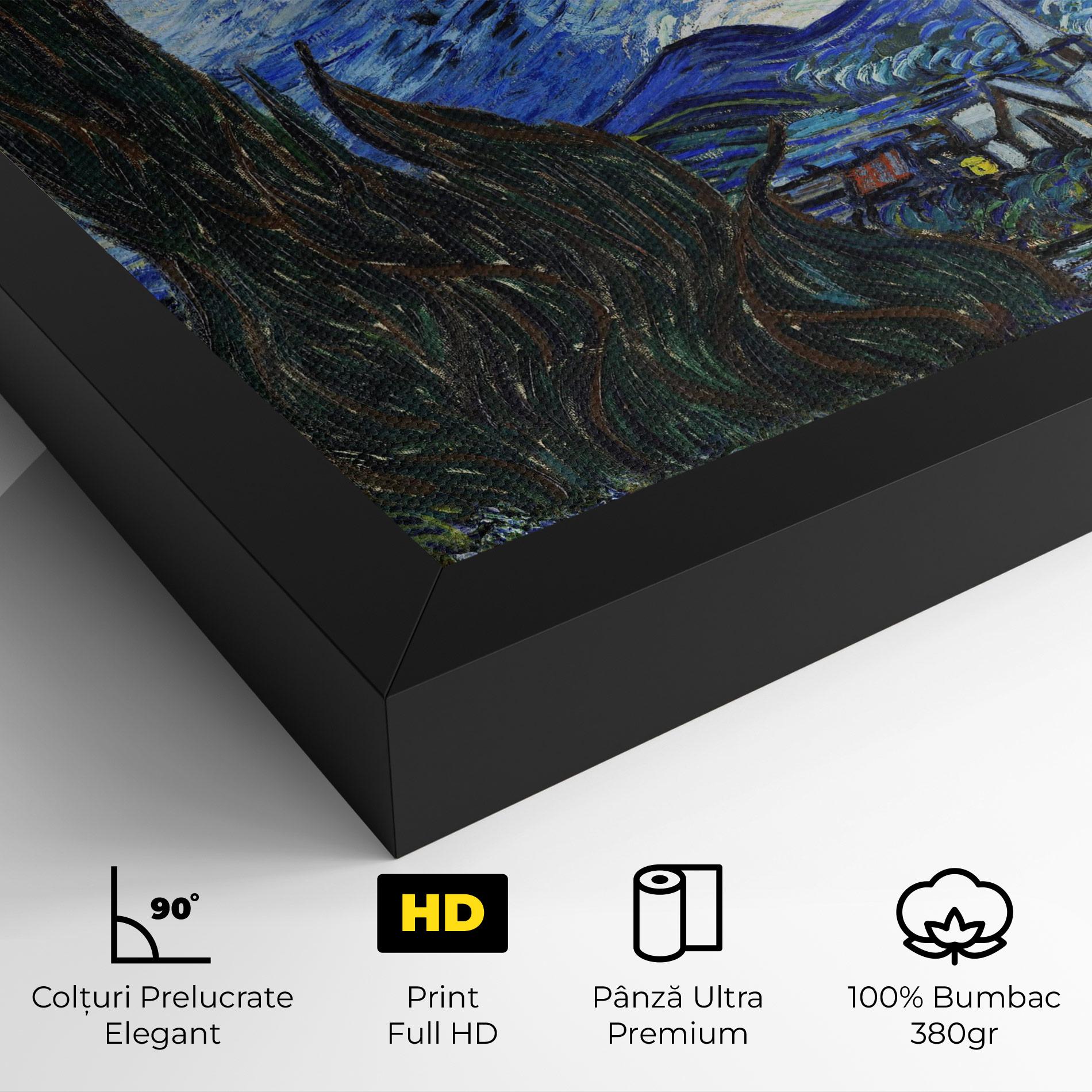 Tablou Canvas Starry Night Art mockup 4