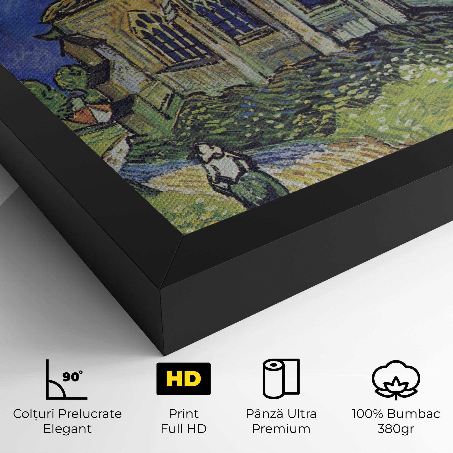 Tablou Canvas The Church At Auvers mockup 4