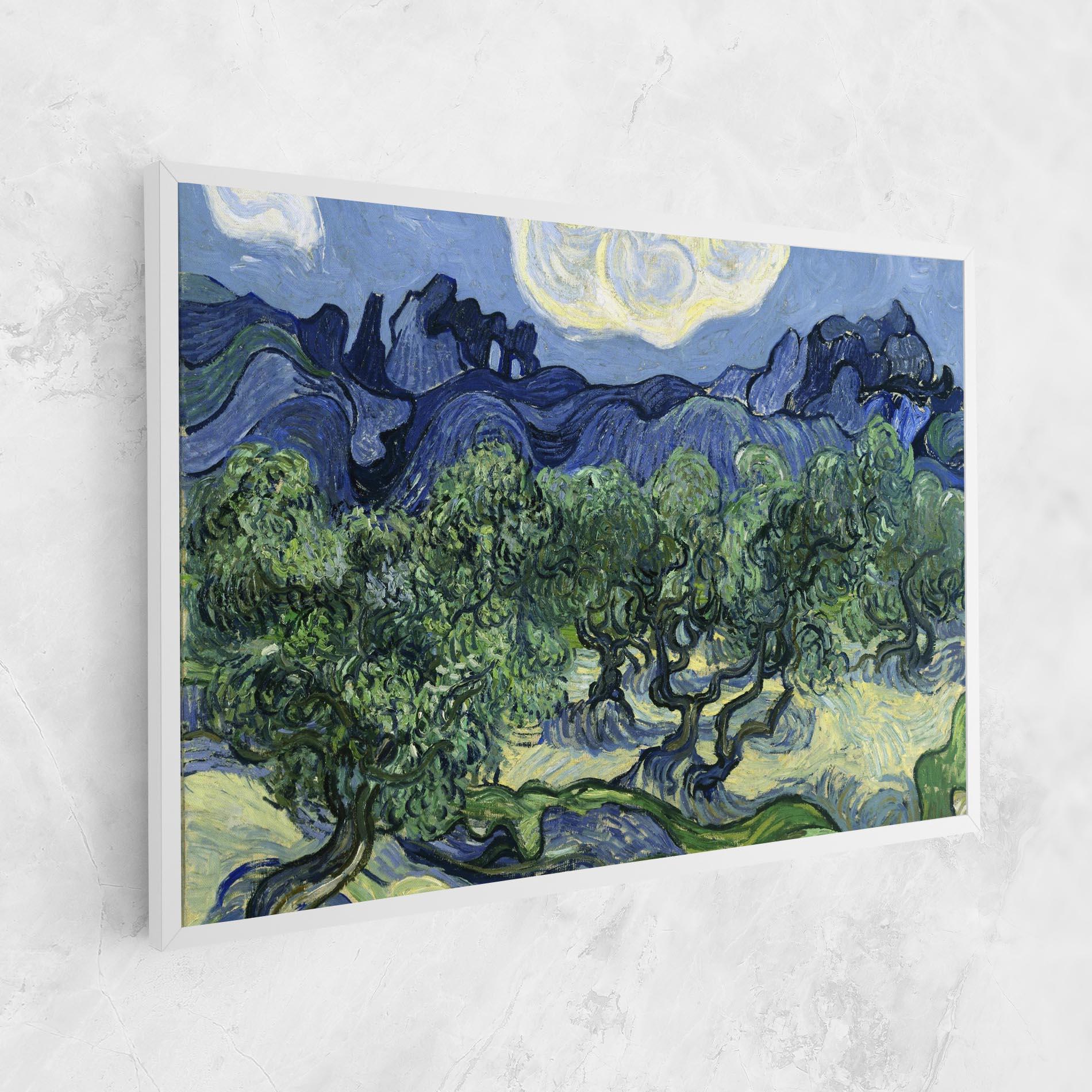 Tablou Canvas Olive Trees Alpilles mockup 1