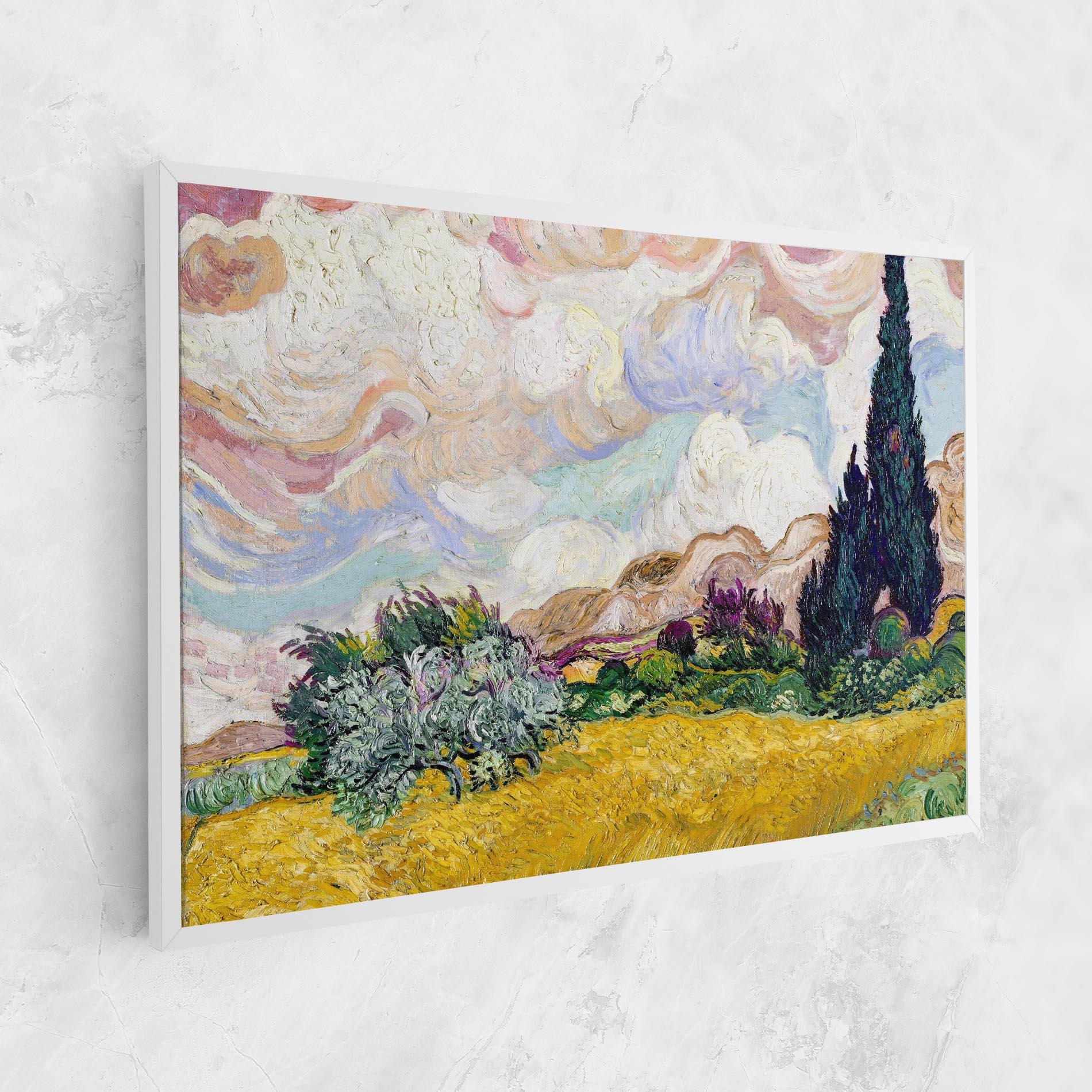 Tablou Canvas Pastel Wheat Field mockup 1