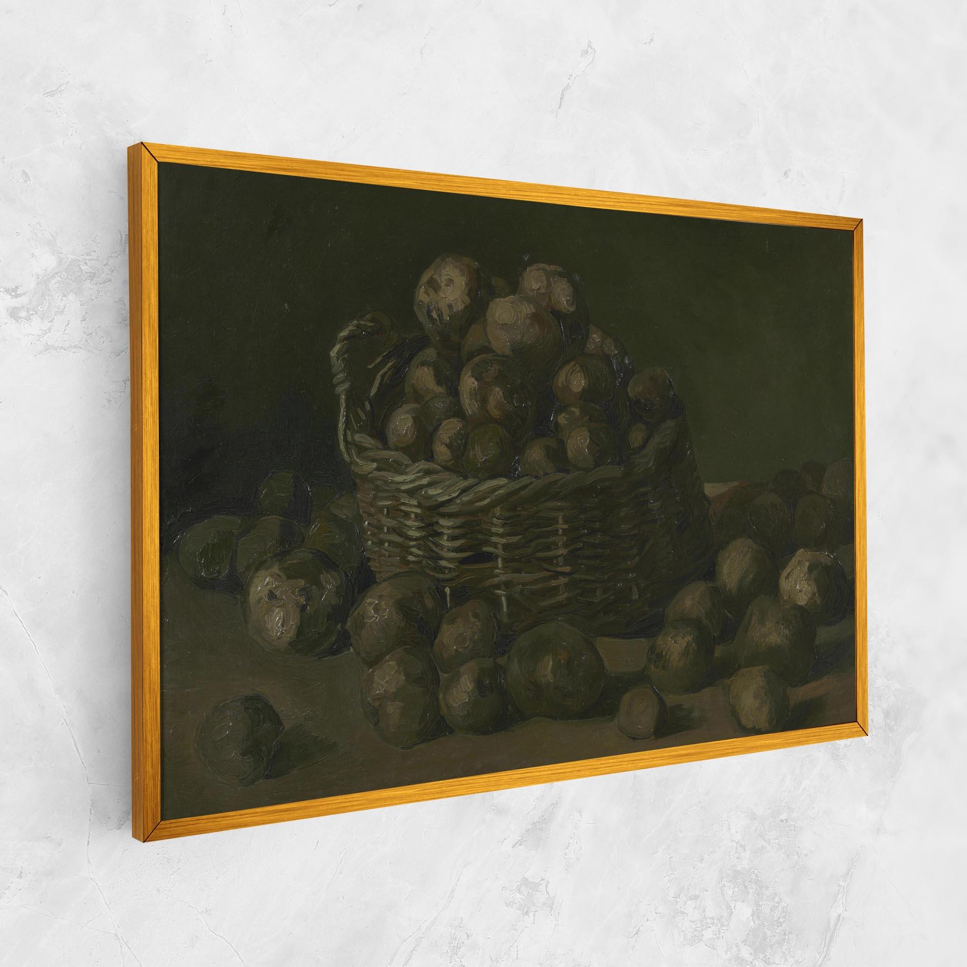 Tablou Canvas Mand Met Aardappels mockup 1