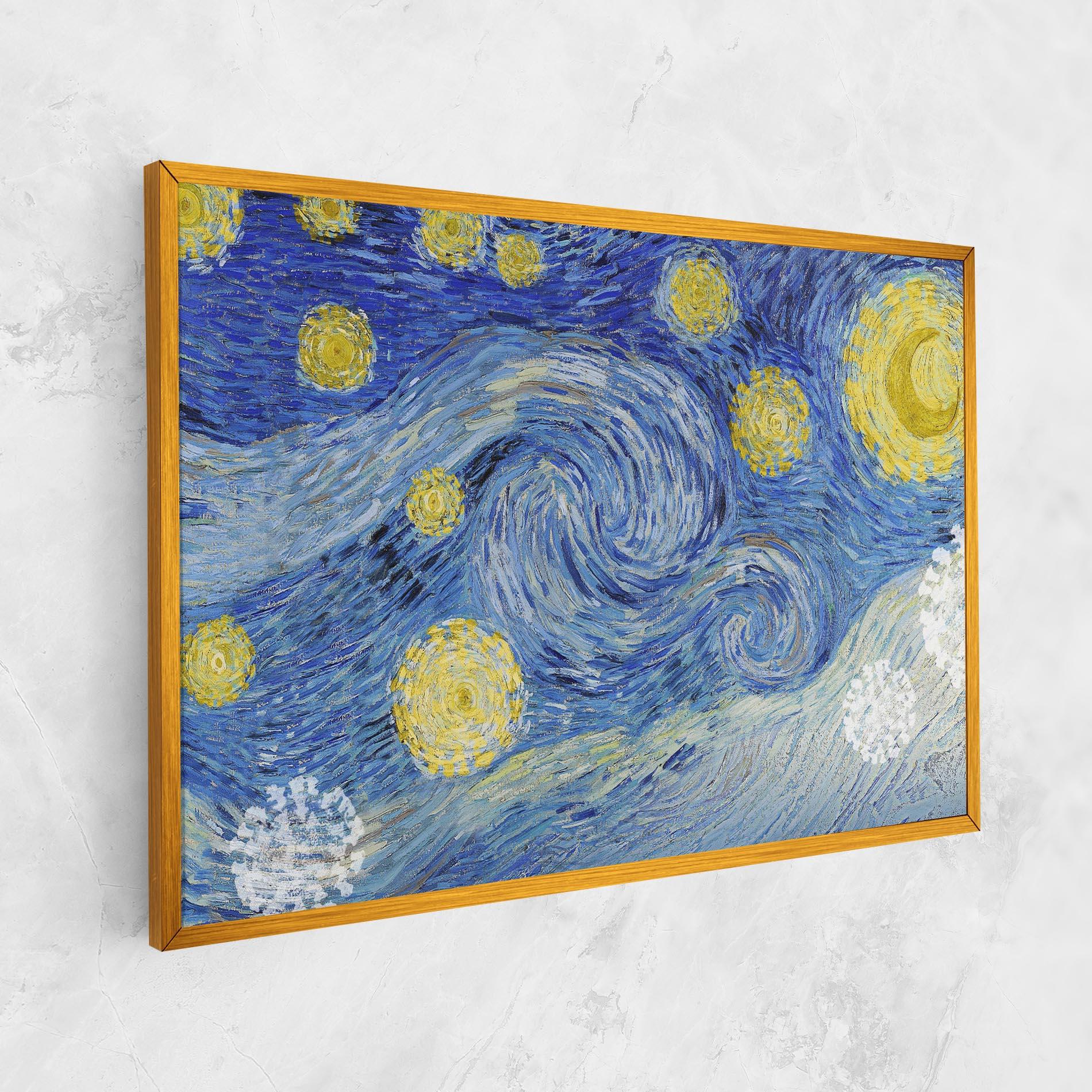 Tablou Canvas Van Gogh Starry Night mockup 1