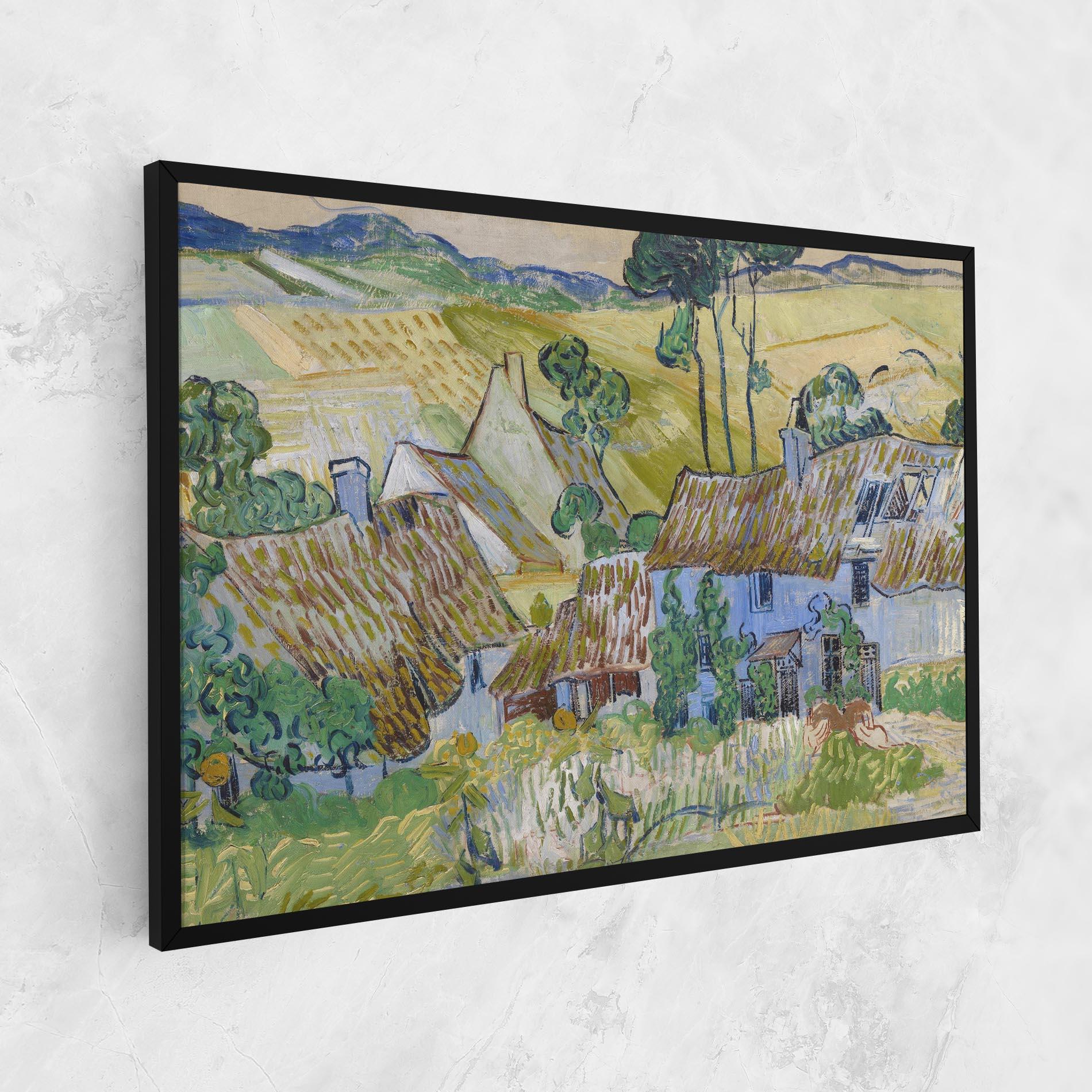 Tablou Canvas Farms Near Auvers mockup 1