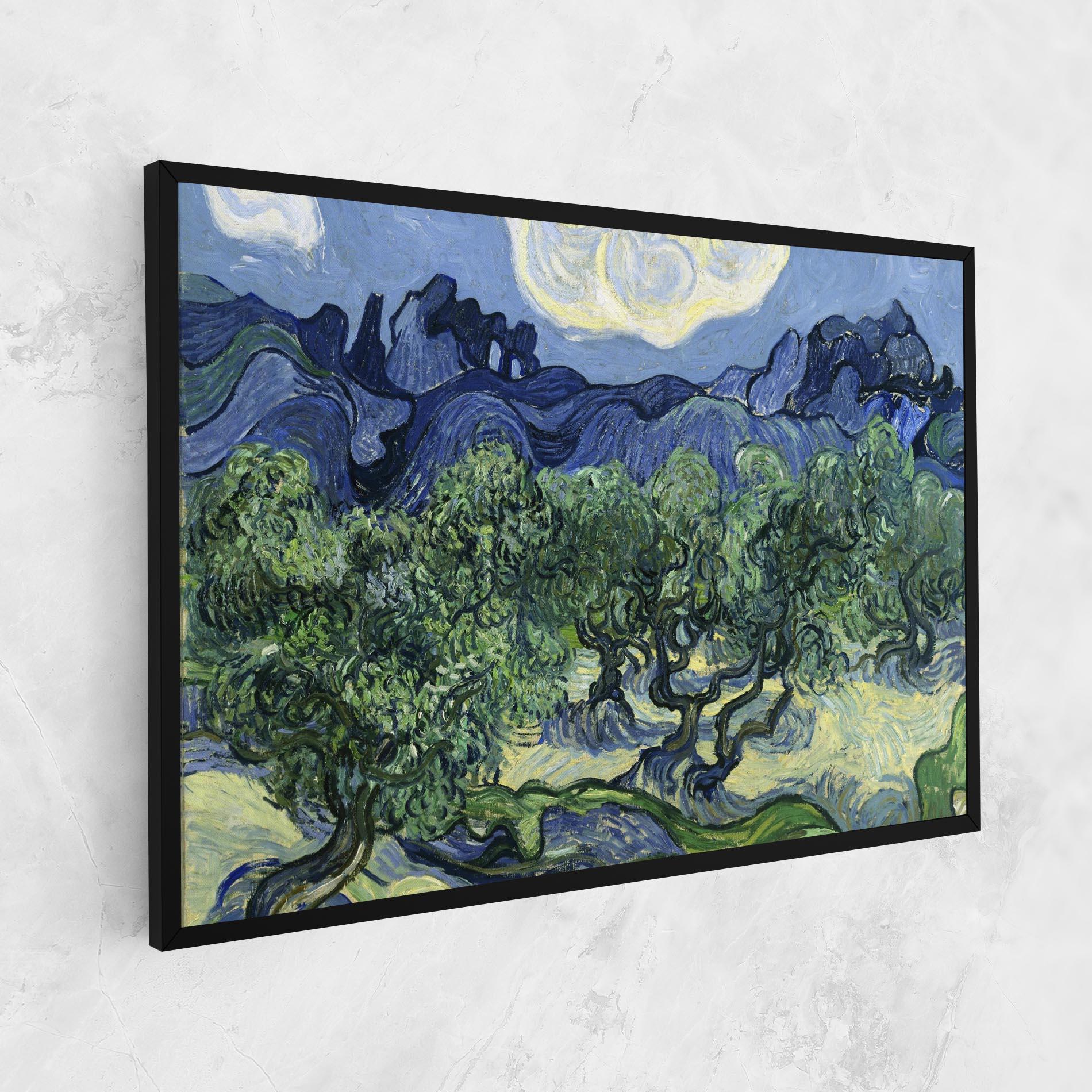Tablou Canvas Olive Trees Alpilles mockup 1
