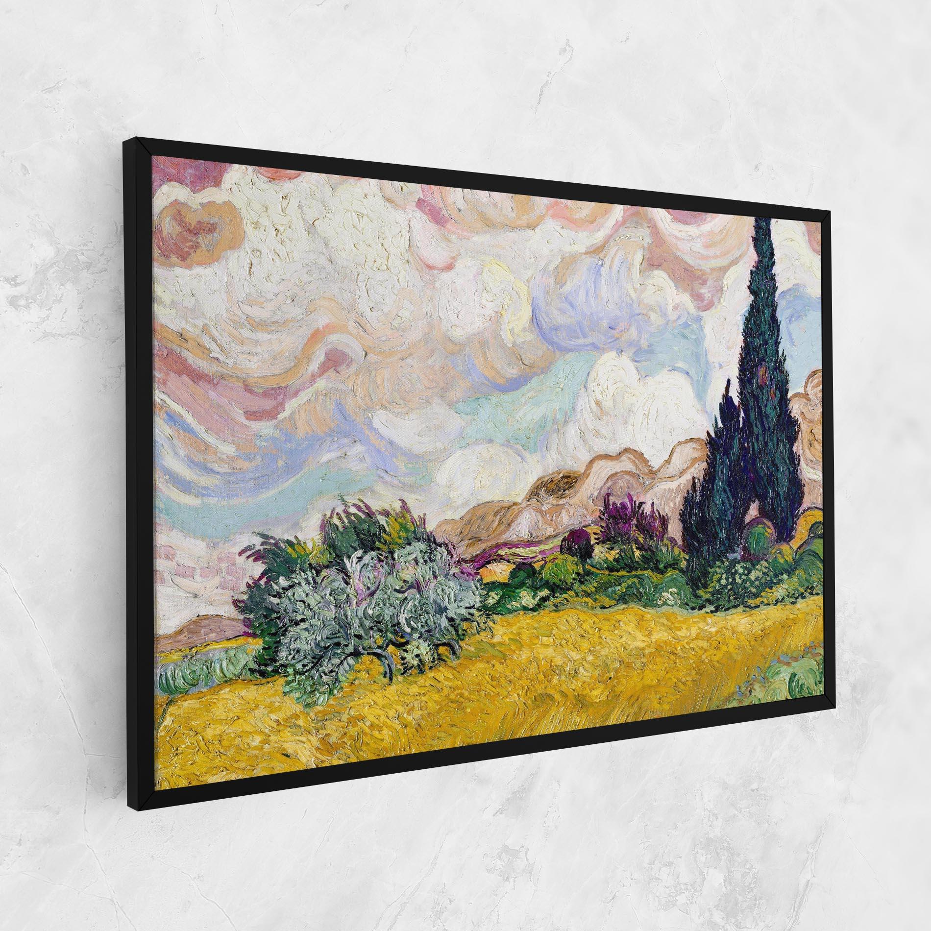 Tablou Canvas Pastel Wheat Field mockup 1