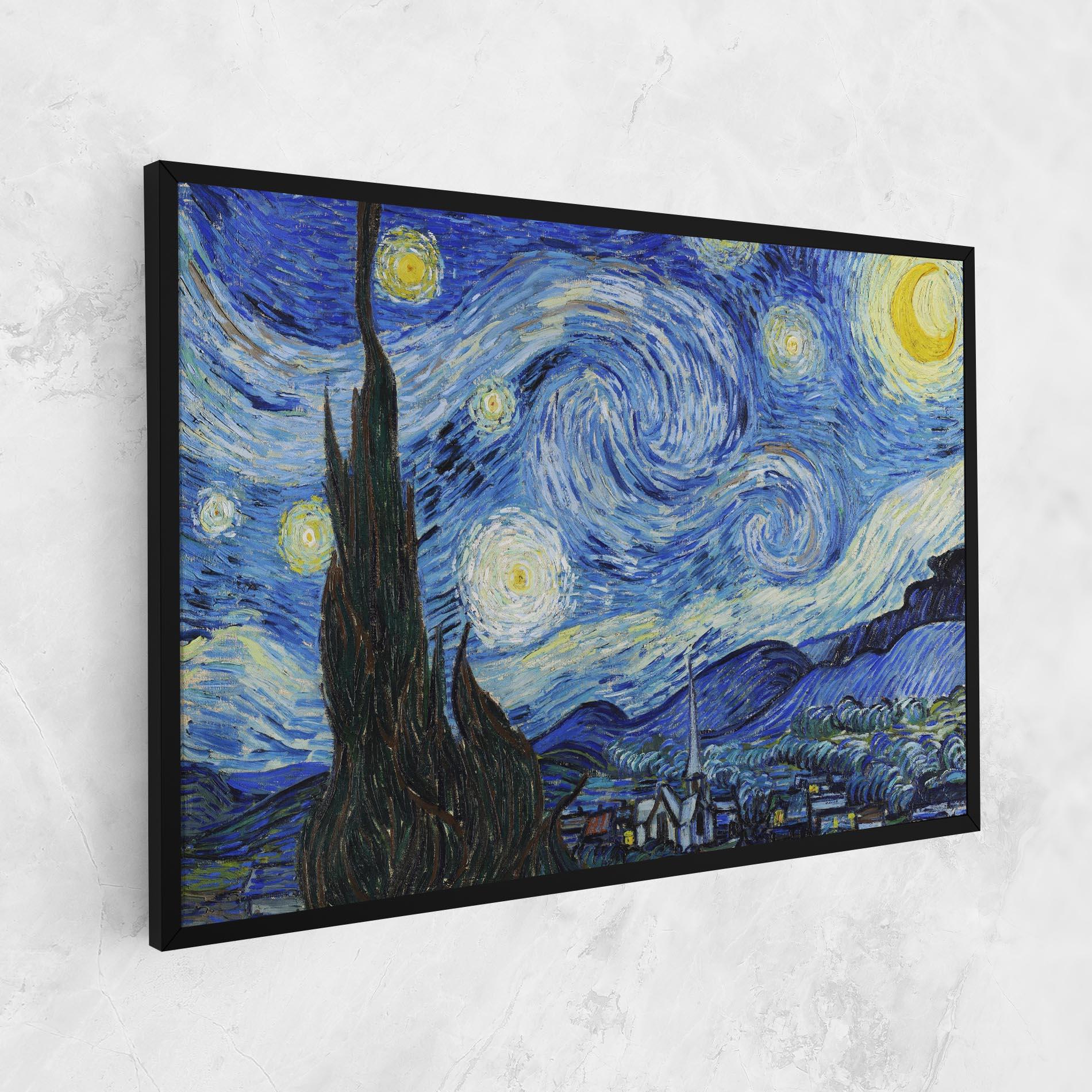 Tablou Canvas The Starry Night mockup 1