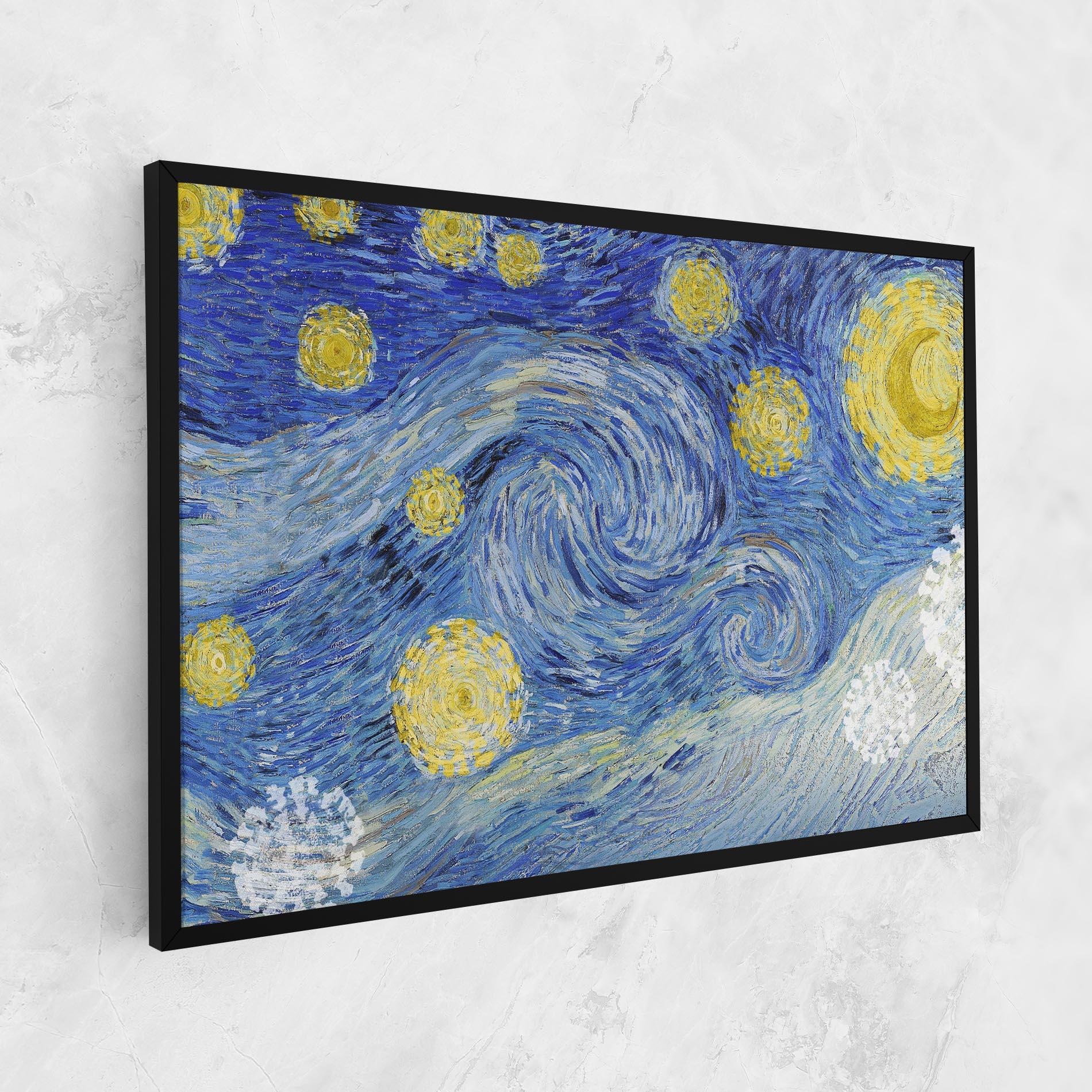 Tablou Canvas Van Gogh Starry Night mockup 1