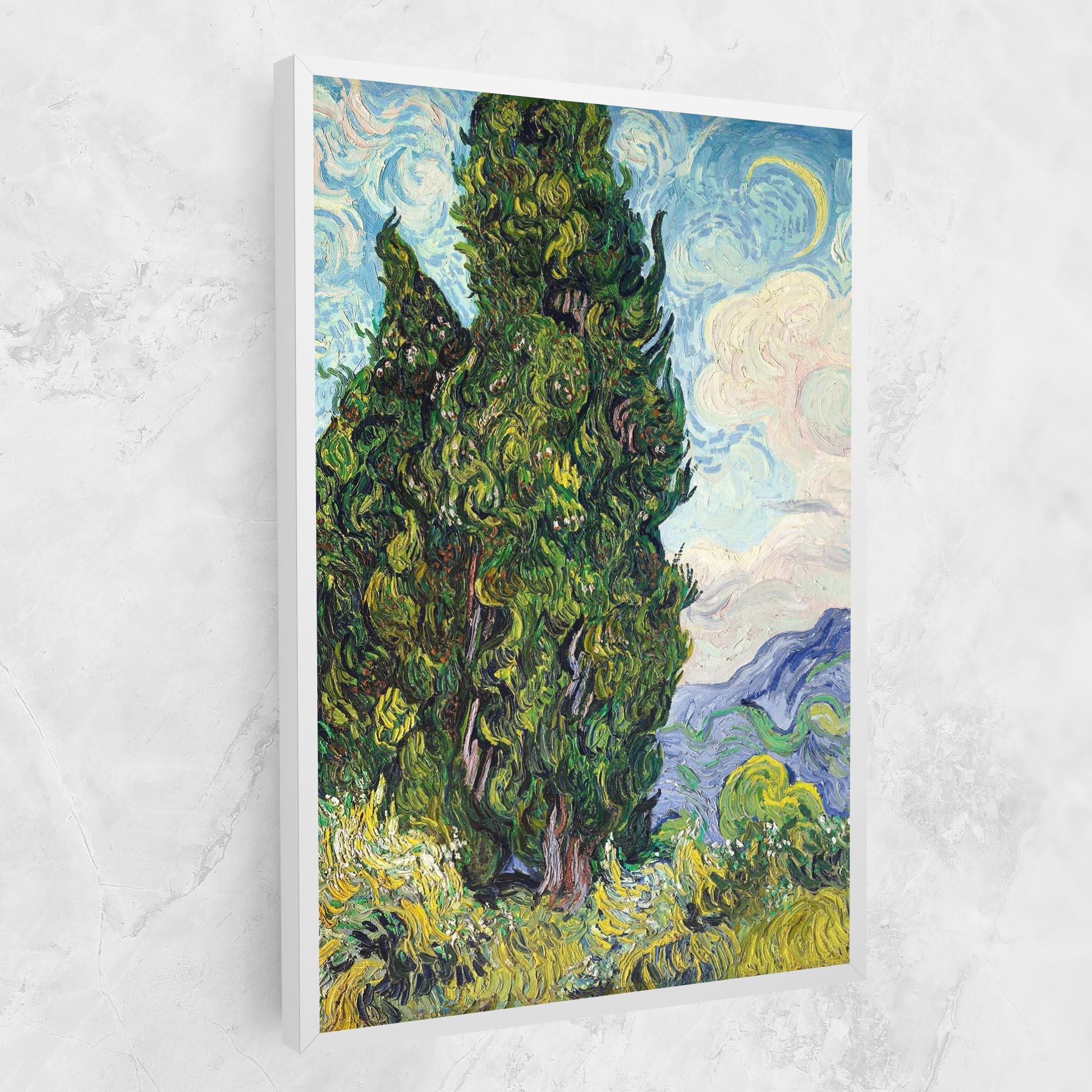 Tablou Canvas Cypresses mockup 1
