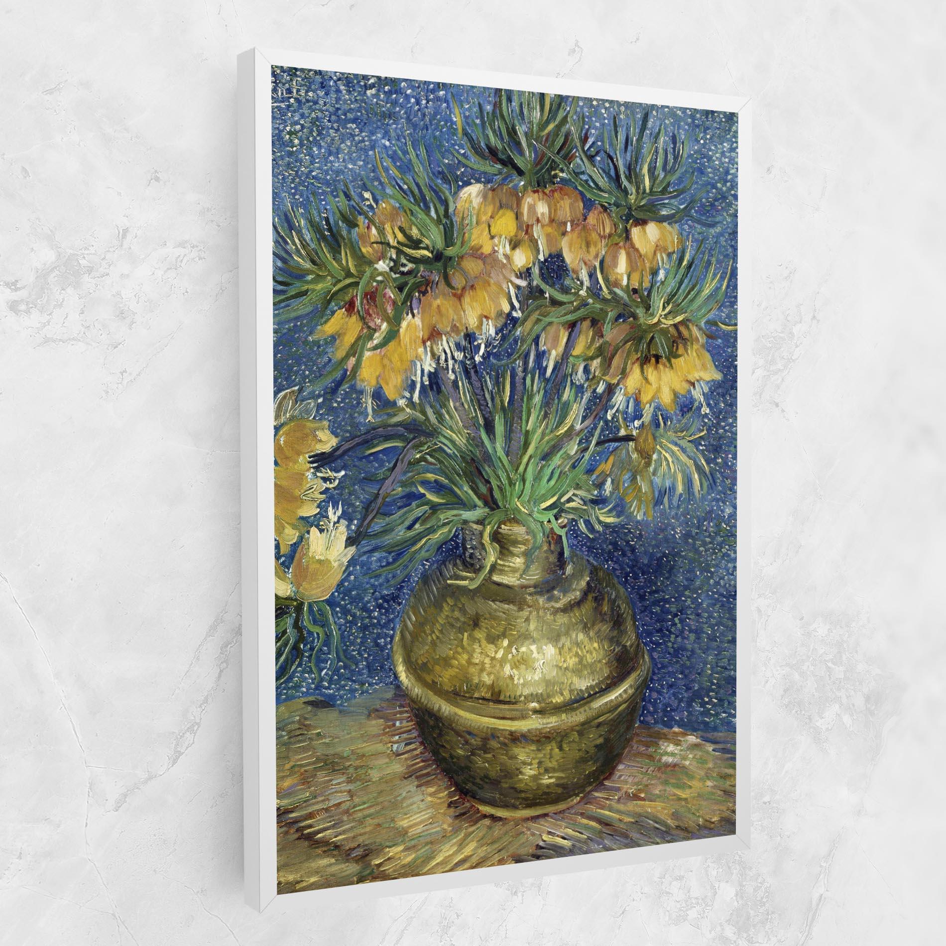 Tablou Canvas Imperial Fritillaries Art mockup 1