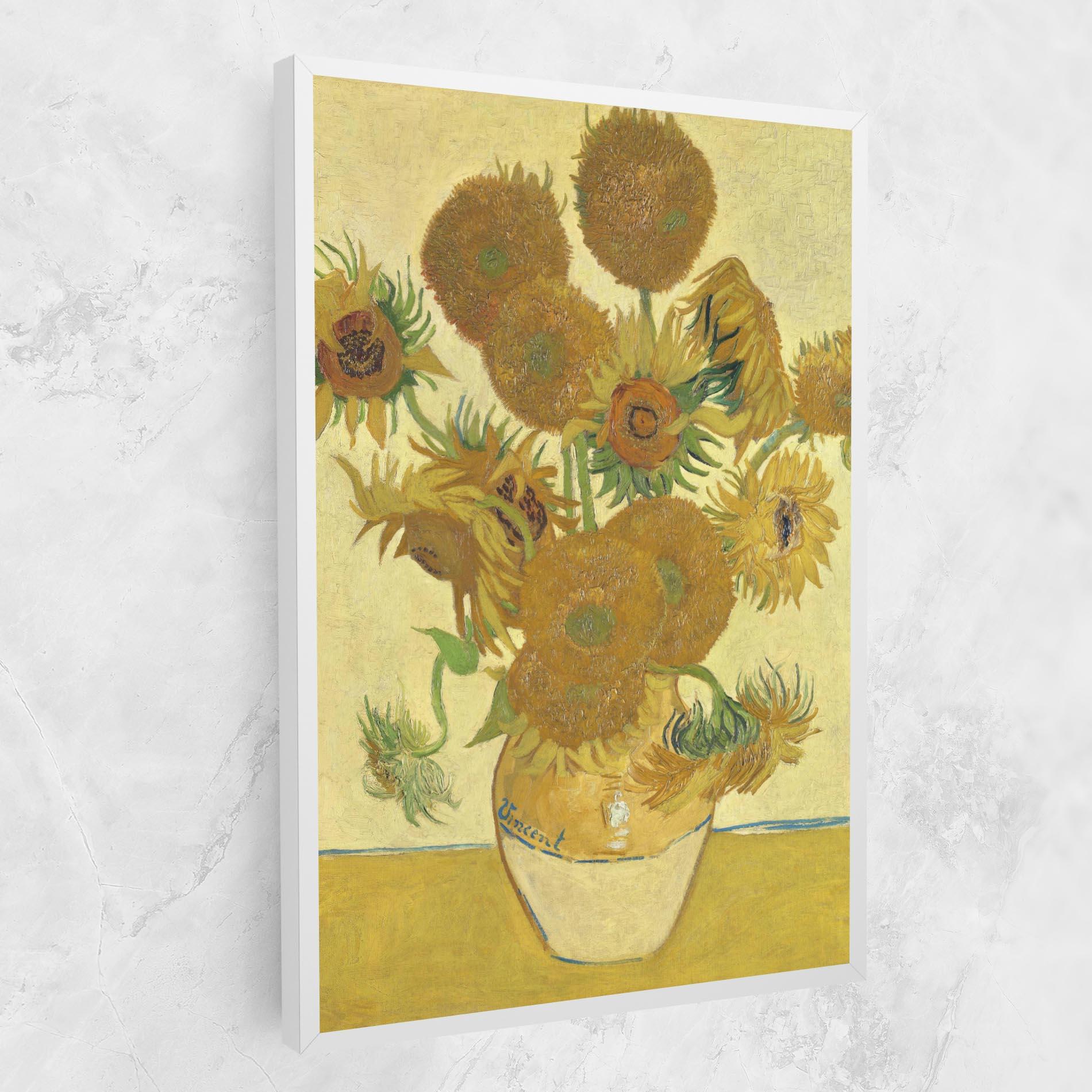 Tablou Canvas Sunflowers Vase Art mockup 1