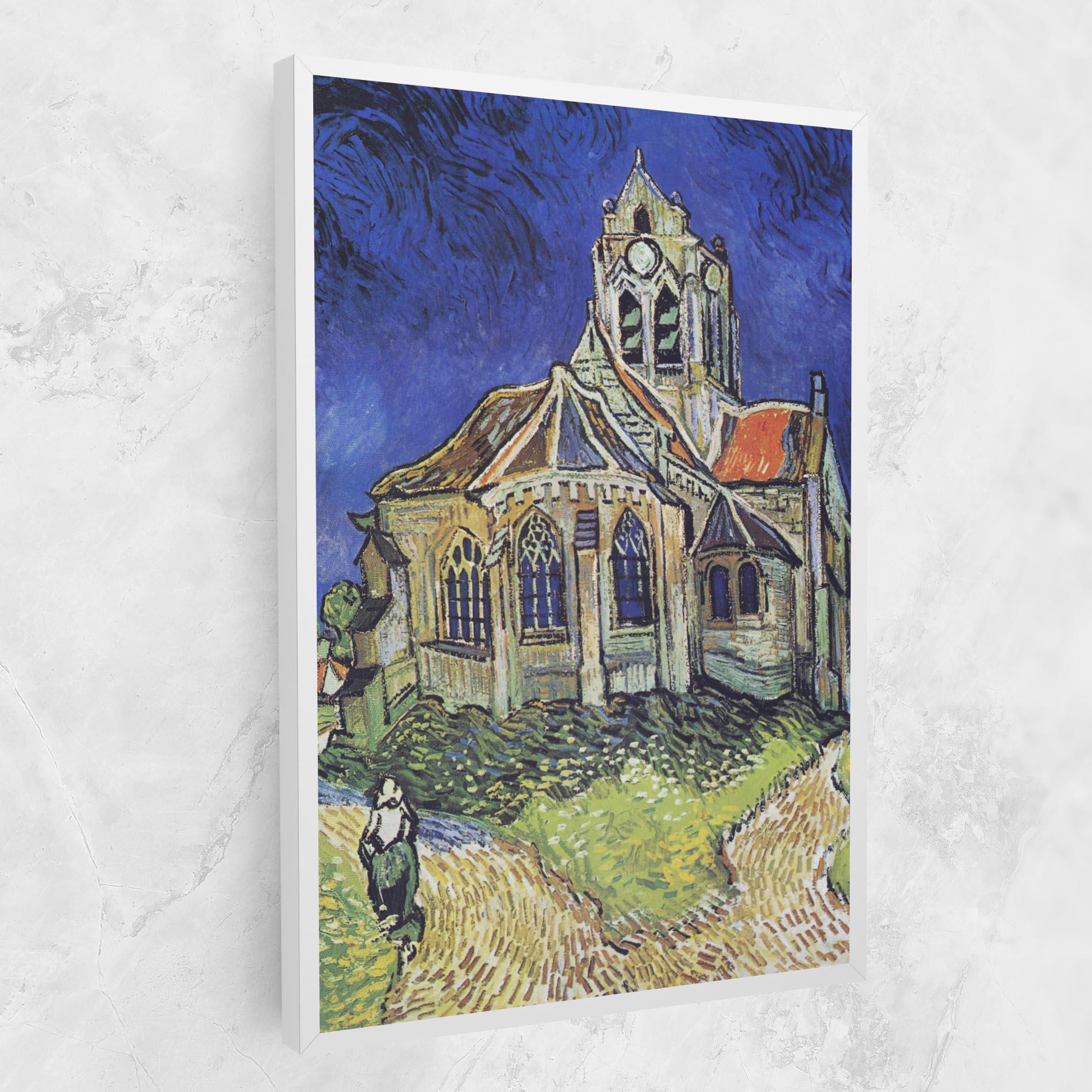 Tablou Canvas The Church At Auvers mockup 1