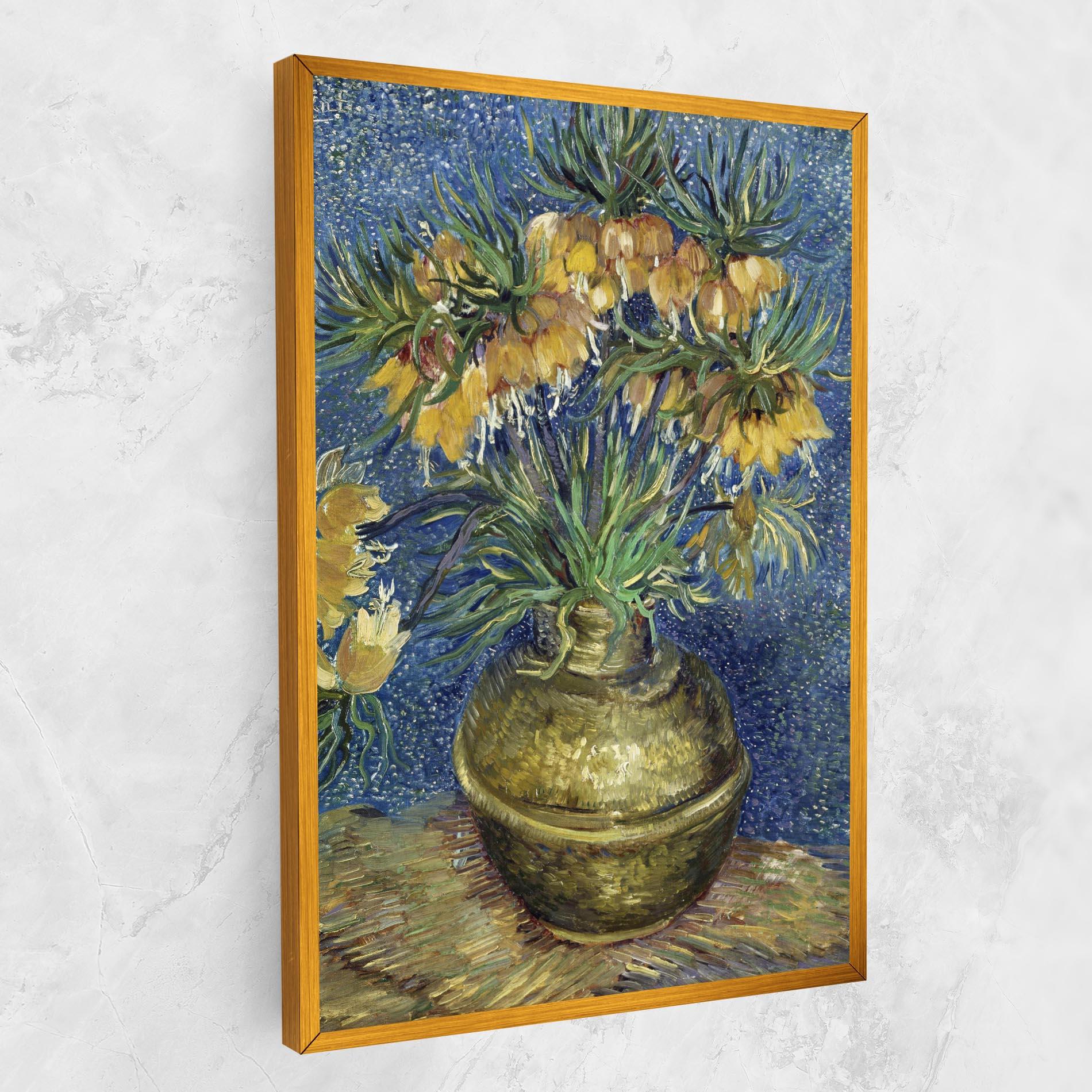 Tablou Canvas Imperial Fritillaries Art mockup 1