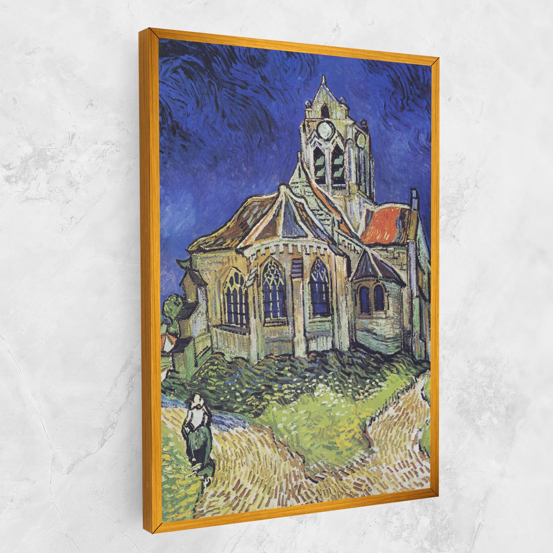 Tablou Canvas The Church At Auvers mockup 1