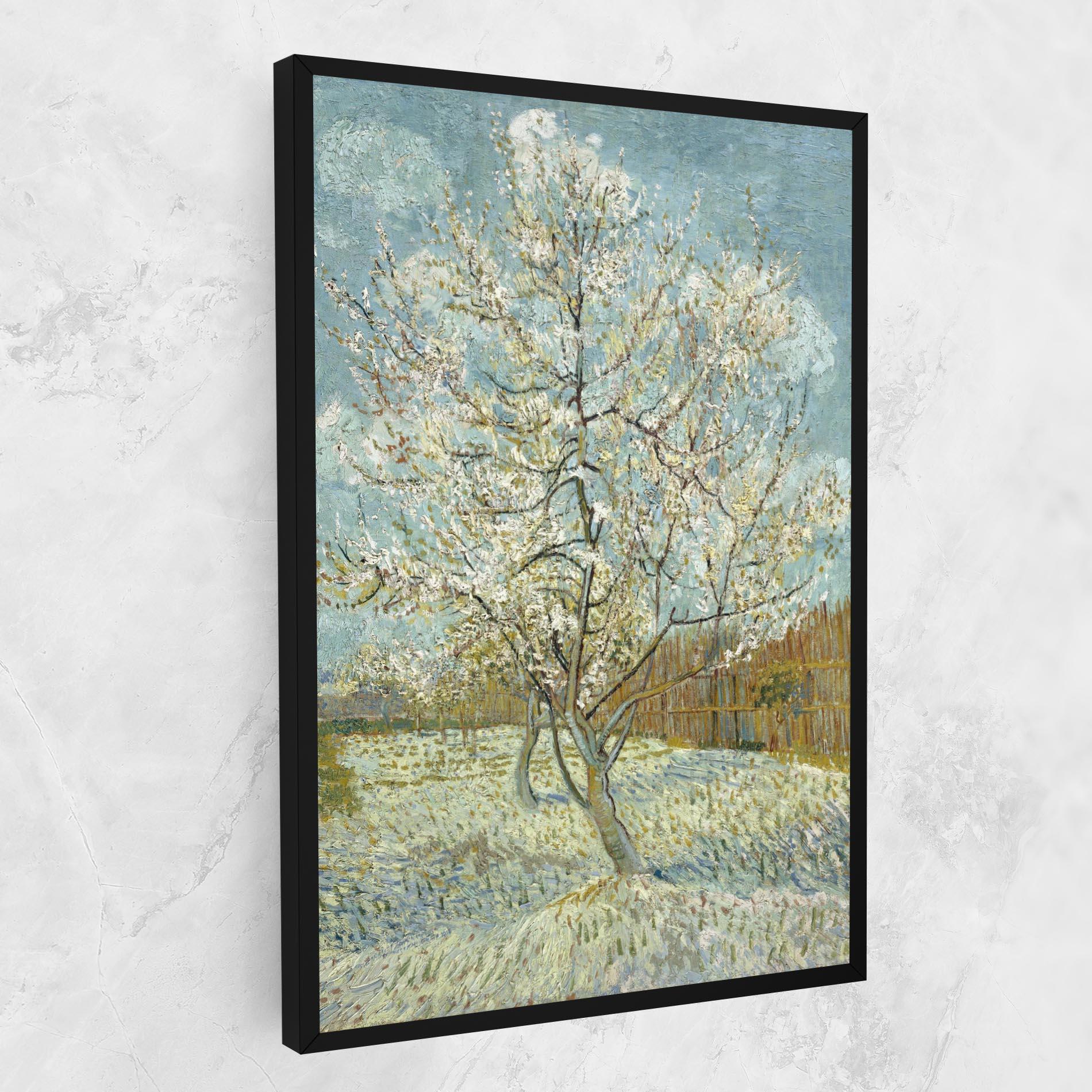 Tablou Canvas De Roze Perzikboom mockup 1