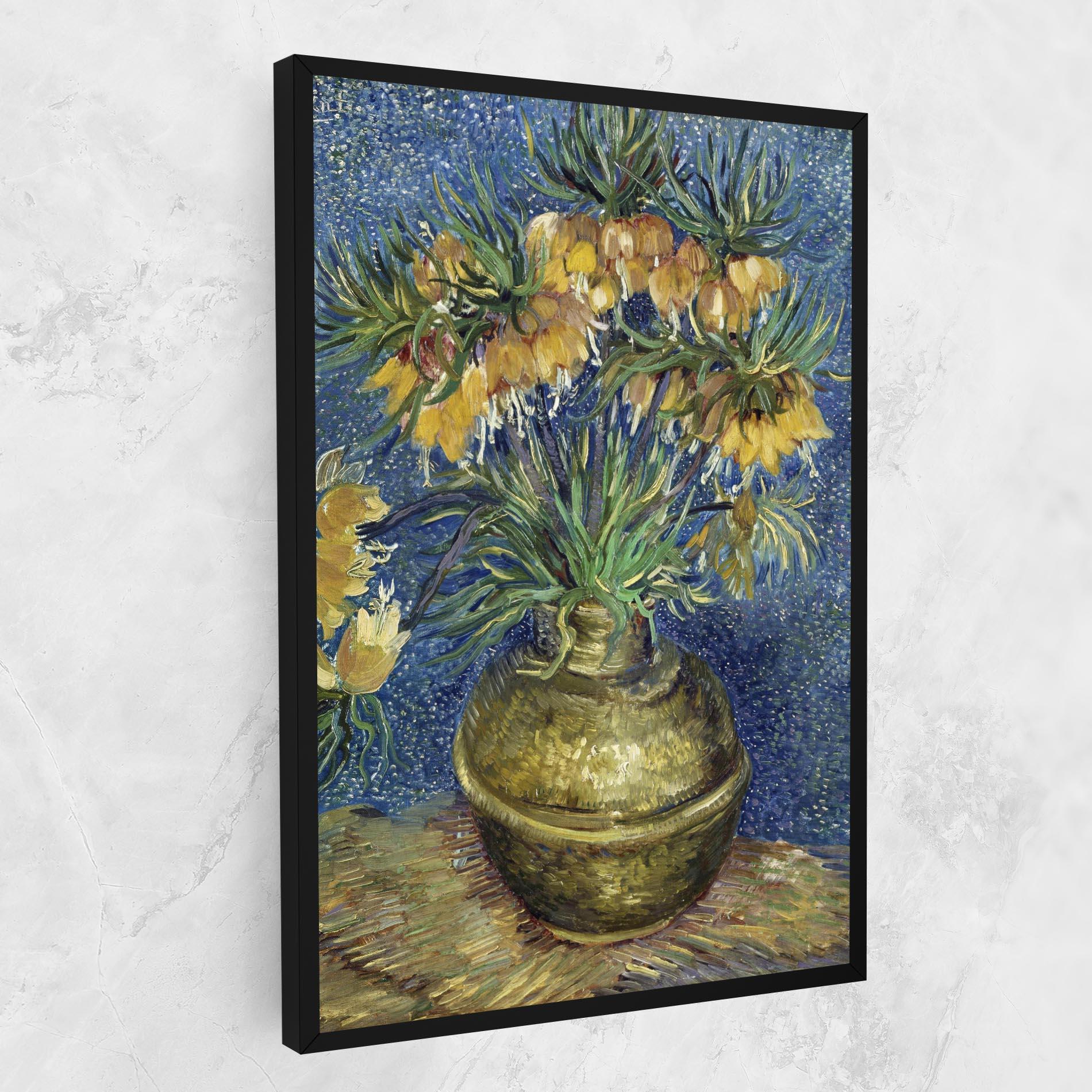 Tablou Canvas Imperial Fritillaries Art mockup 1