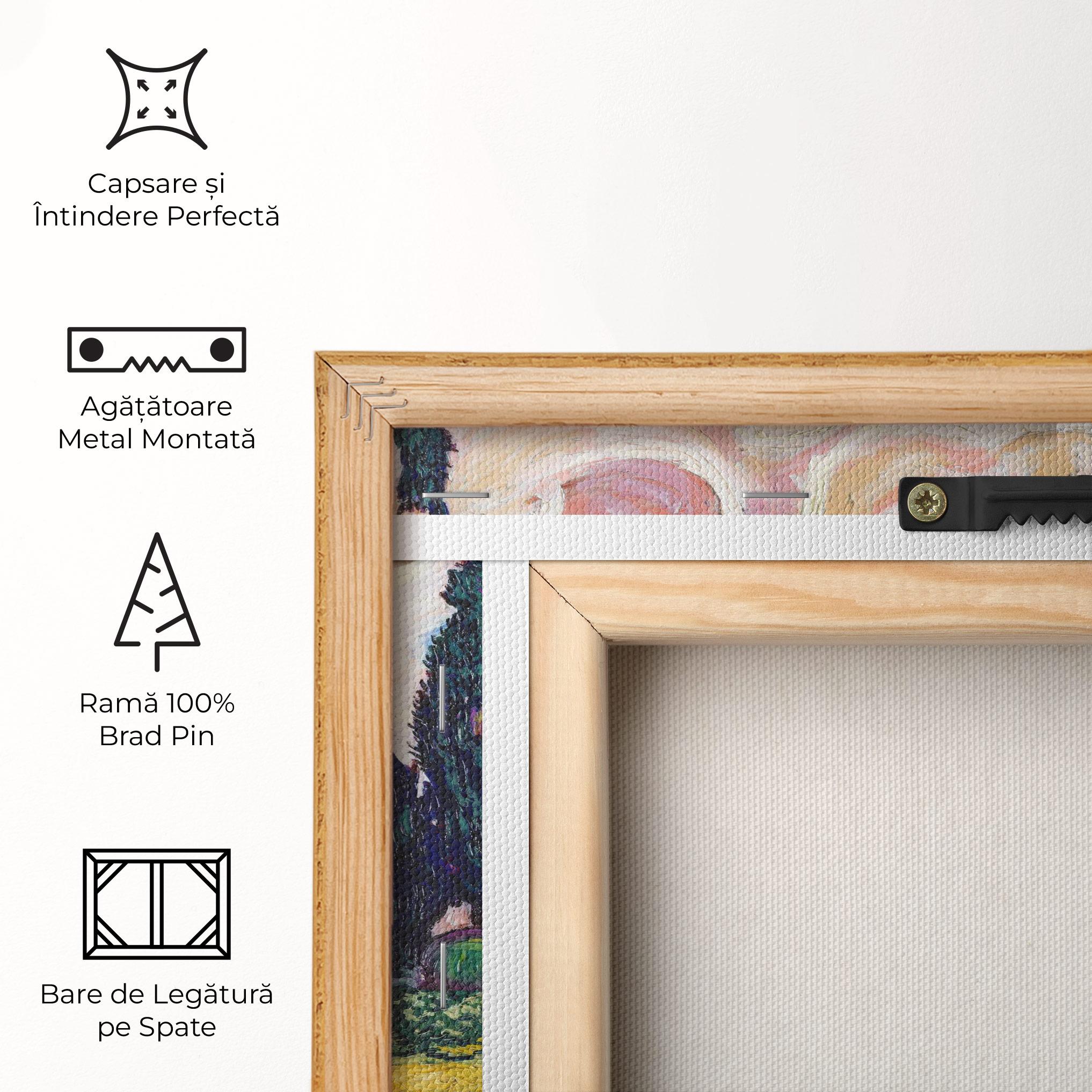 Tablou Canvas Pastel Wheat Field mockup 5