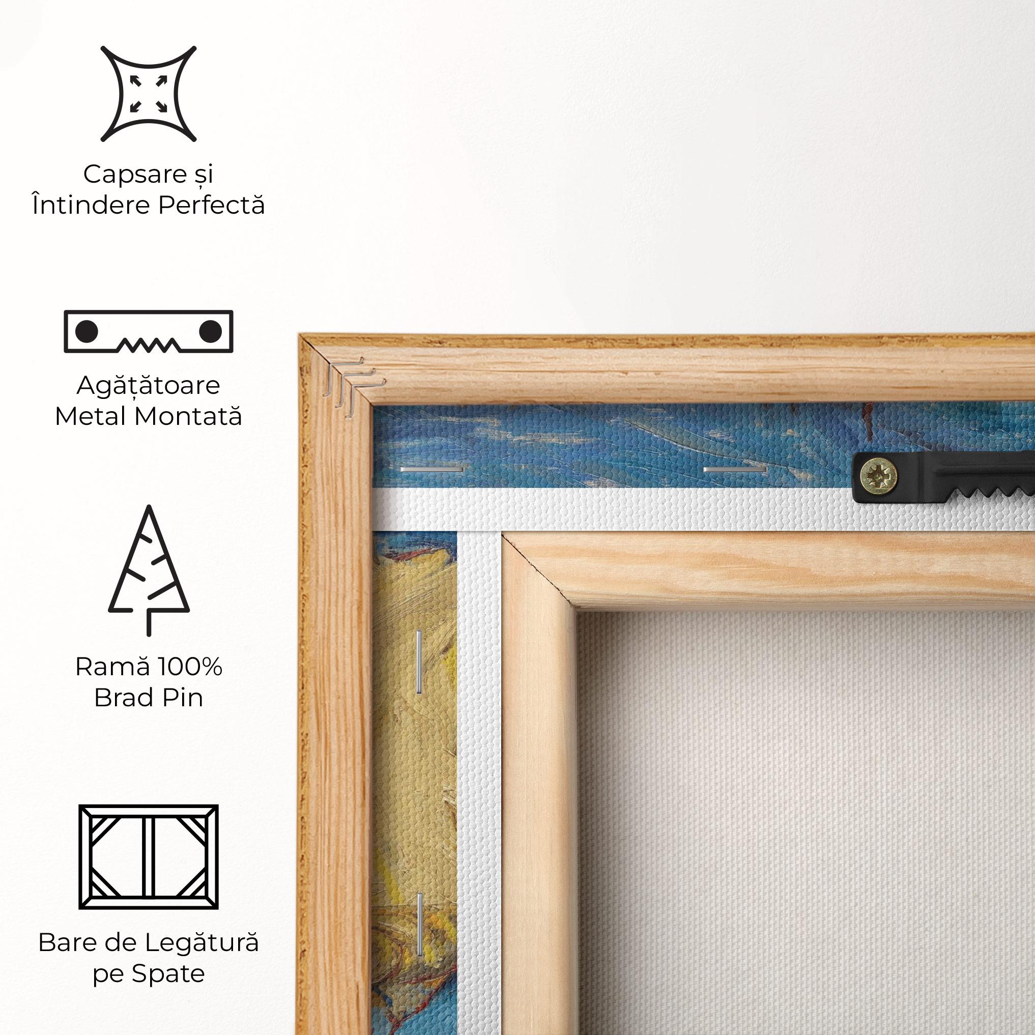 Tablou Canvas Sunflowers Van Gogh mockup 5