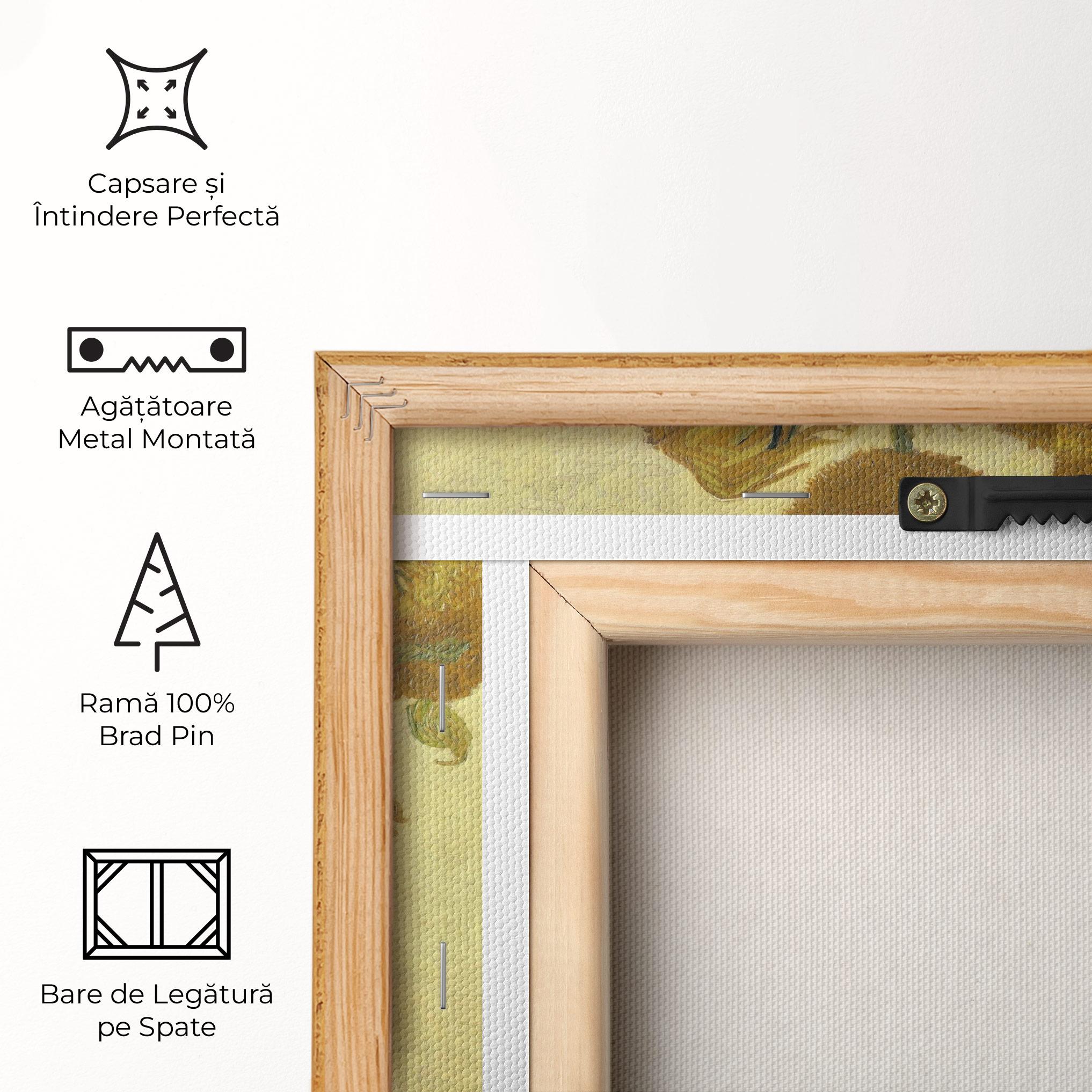 Tablou Canvas Sunflowers Vase Art mockup 5