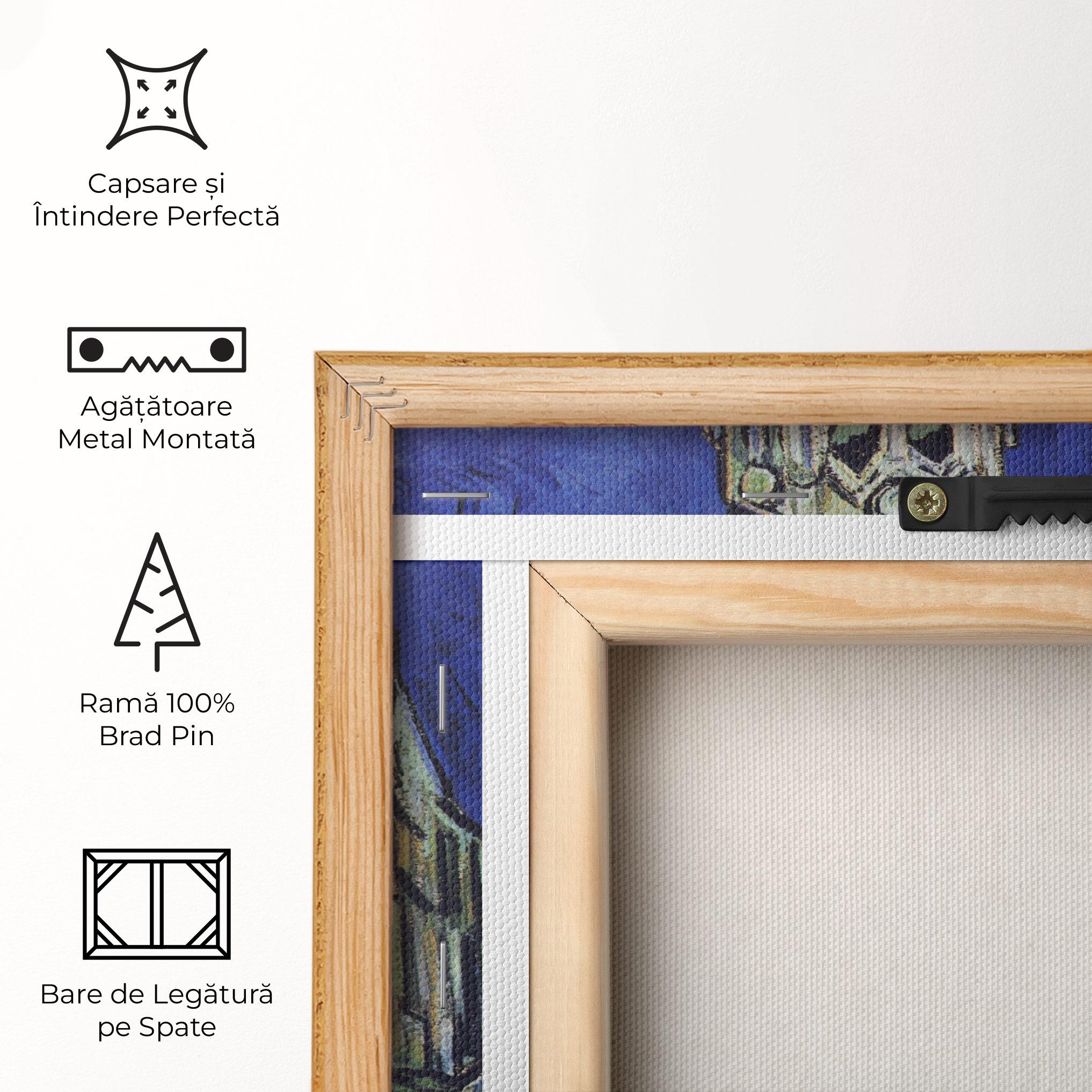 Tablou Canvas The Church At Auvers mockup 5