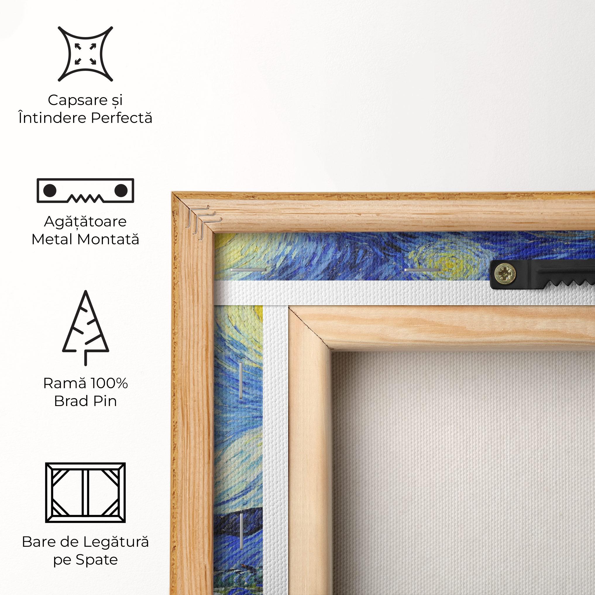 Tablou Canvas The Starry Night mockup 5