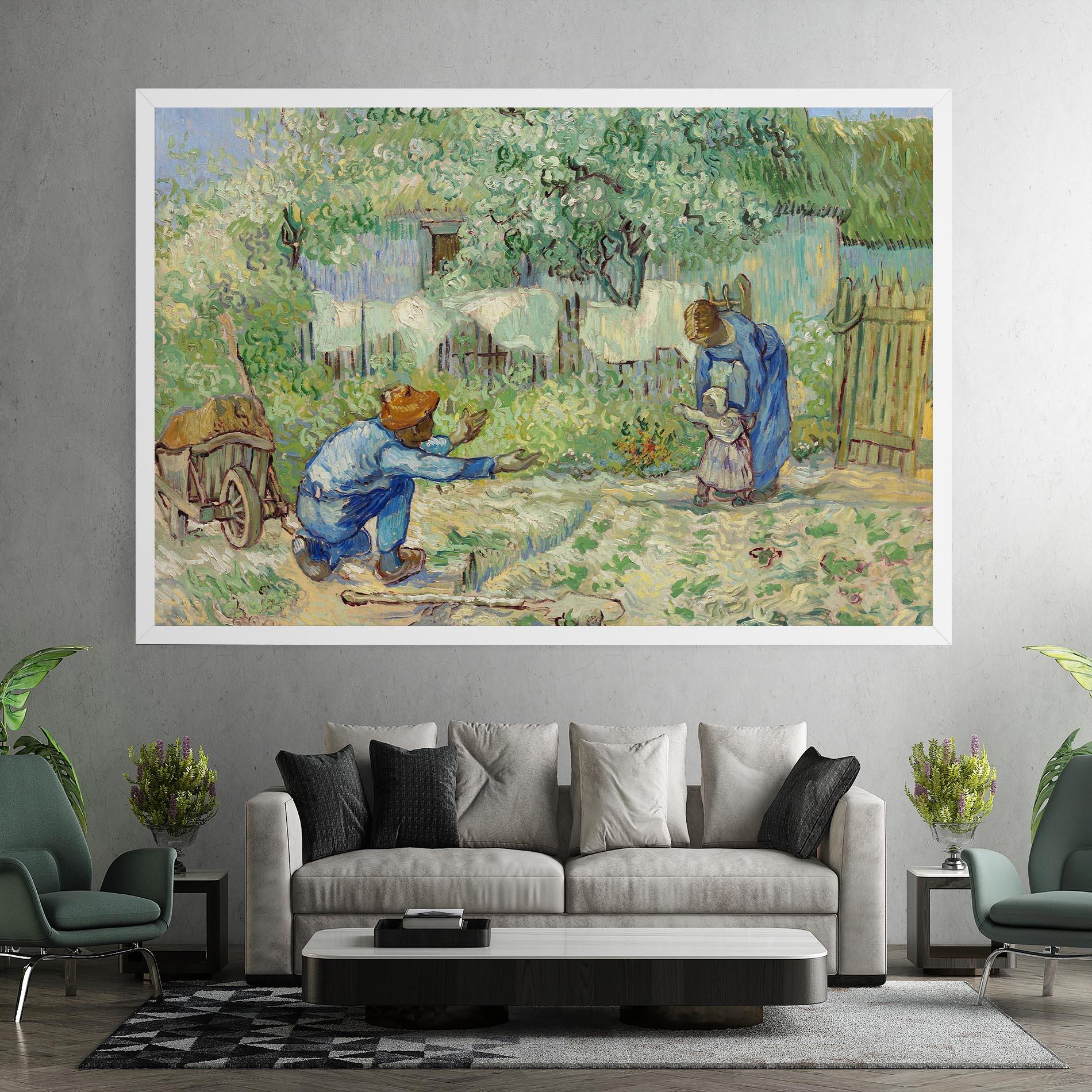 Tablou Canvas First Steps mockup 7