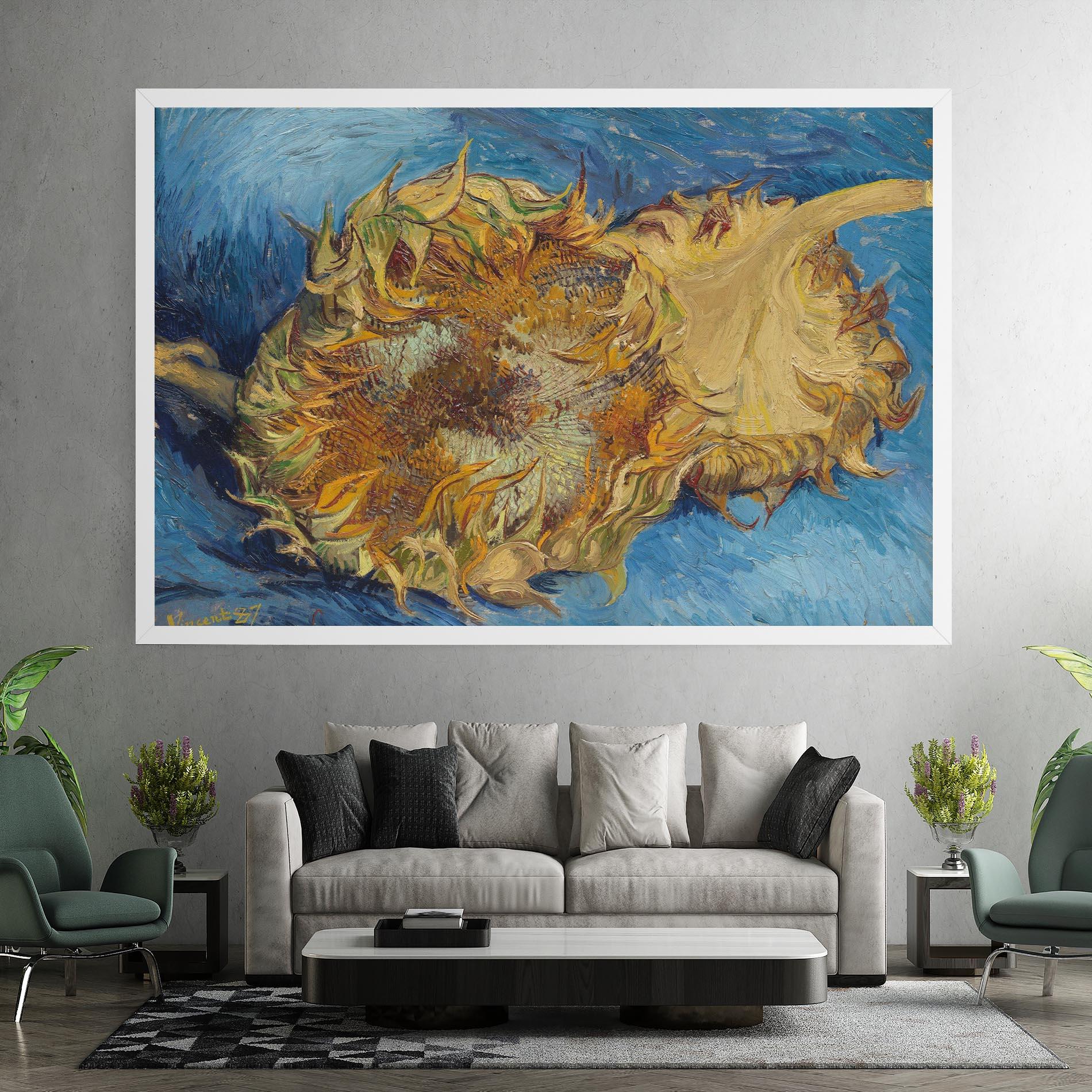 Tablou Canvas Sunflowers Van Gogh mockup 7