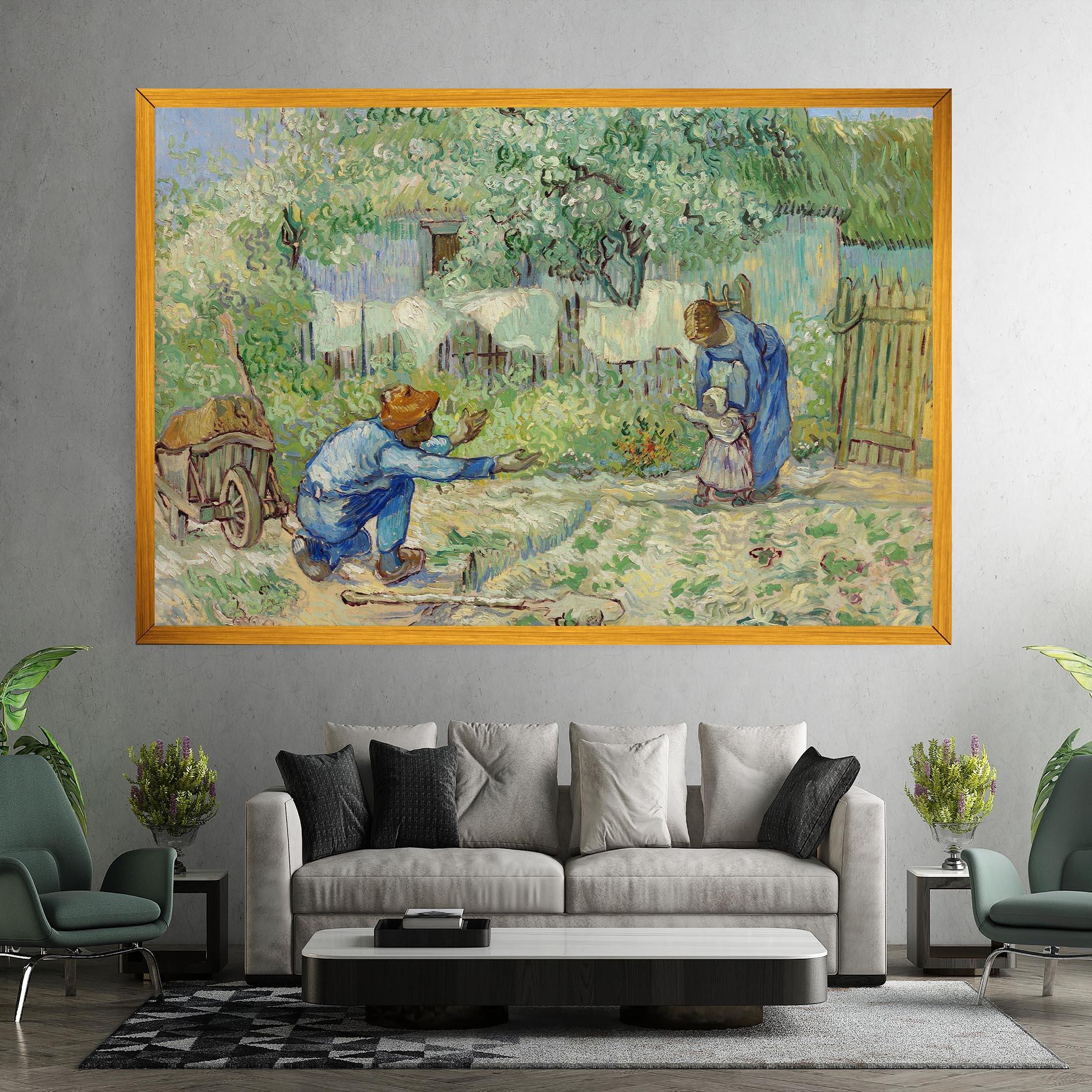 Tablou Canvas First Steps mockup 7