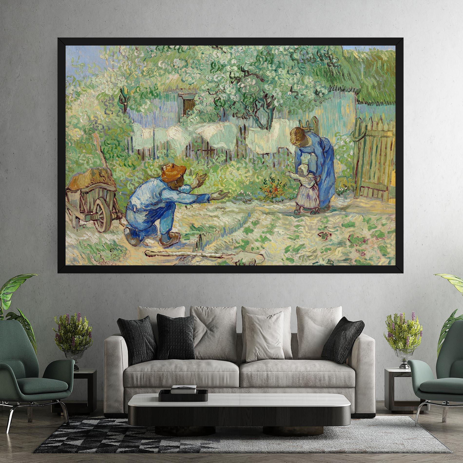 Tablou Canvas First Steps mockup 7