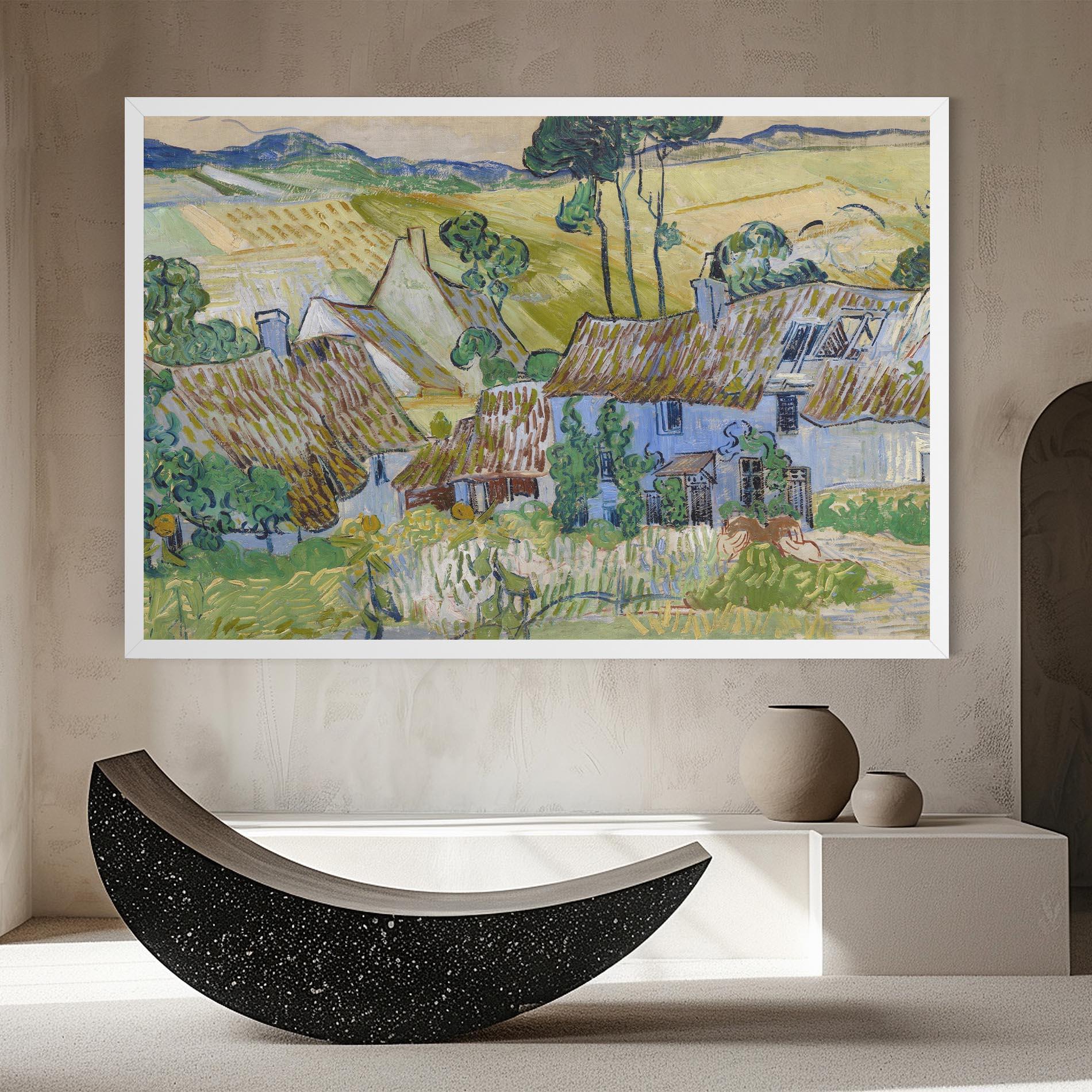 Tablou Canvas Farms Near Auvers mockup 8