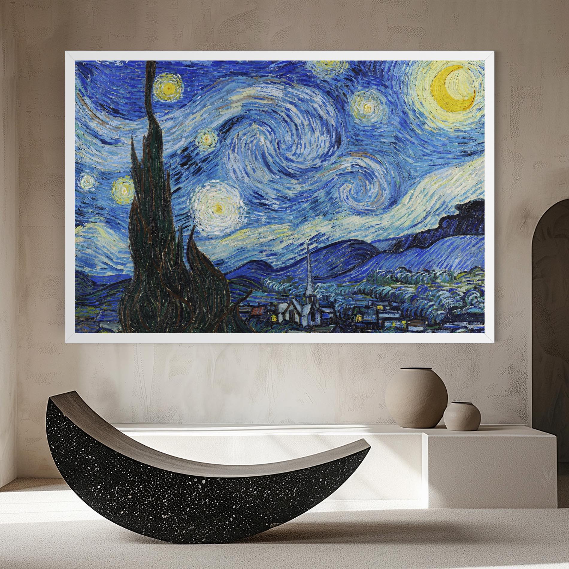 Tablou Canvas The Starry Night mockup 8
