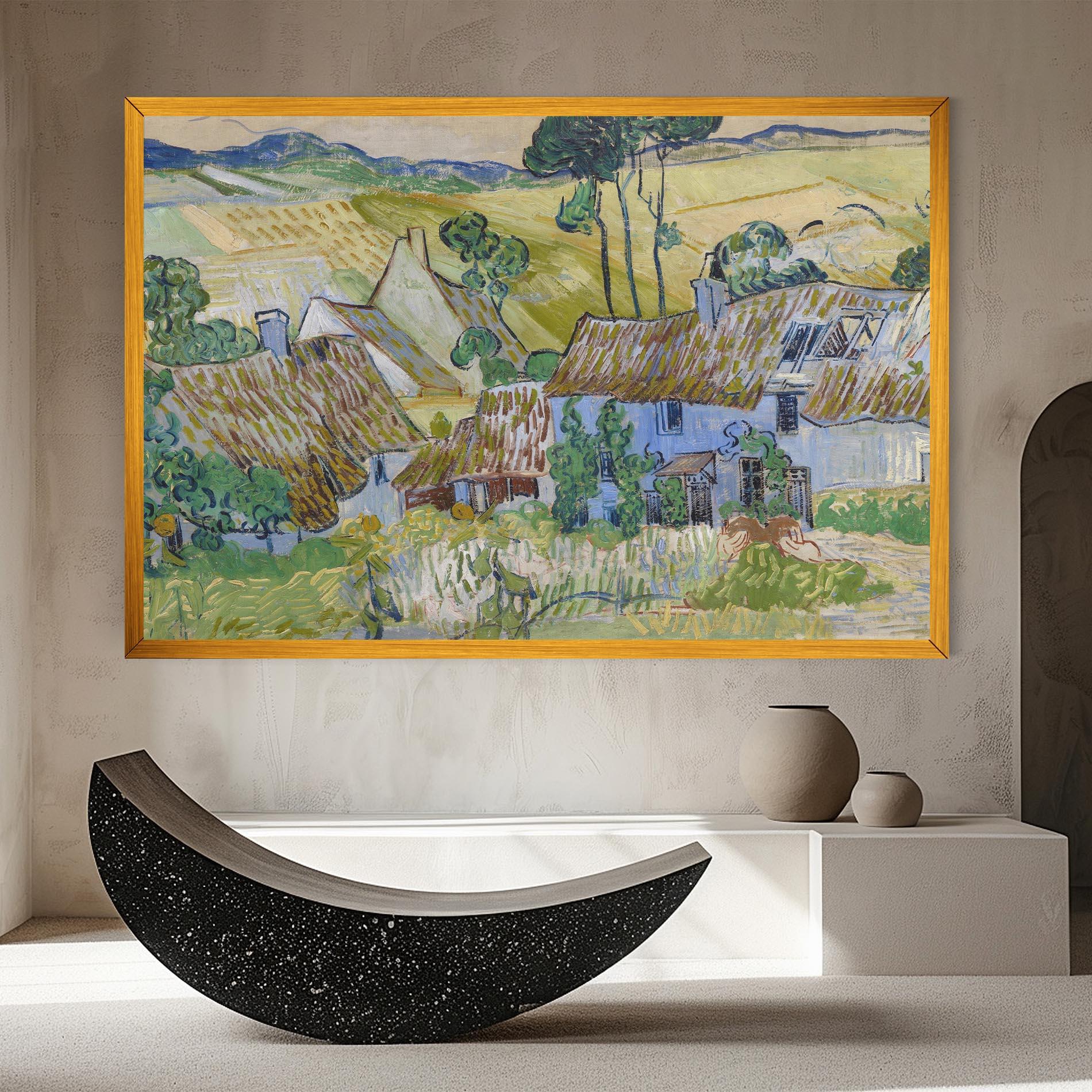 Tablou Canvas Farms Near Auvers mockup 8