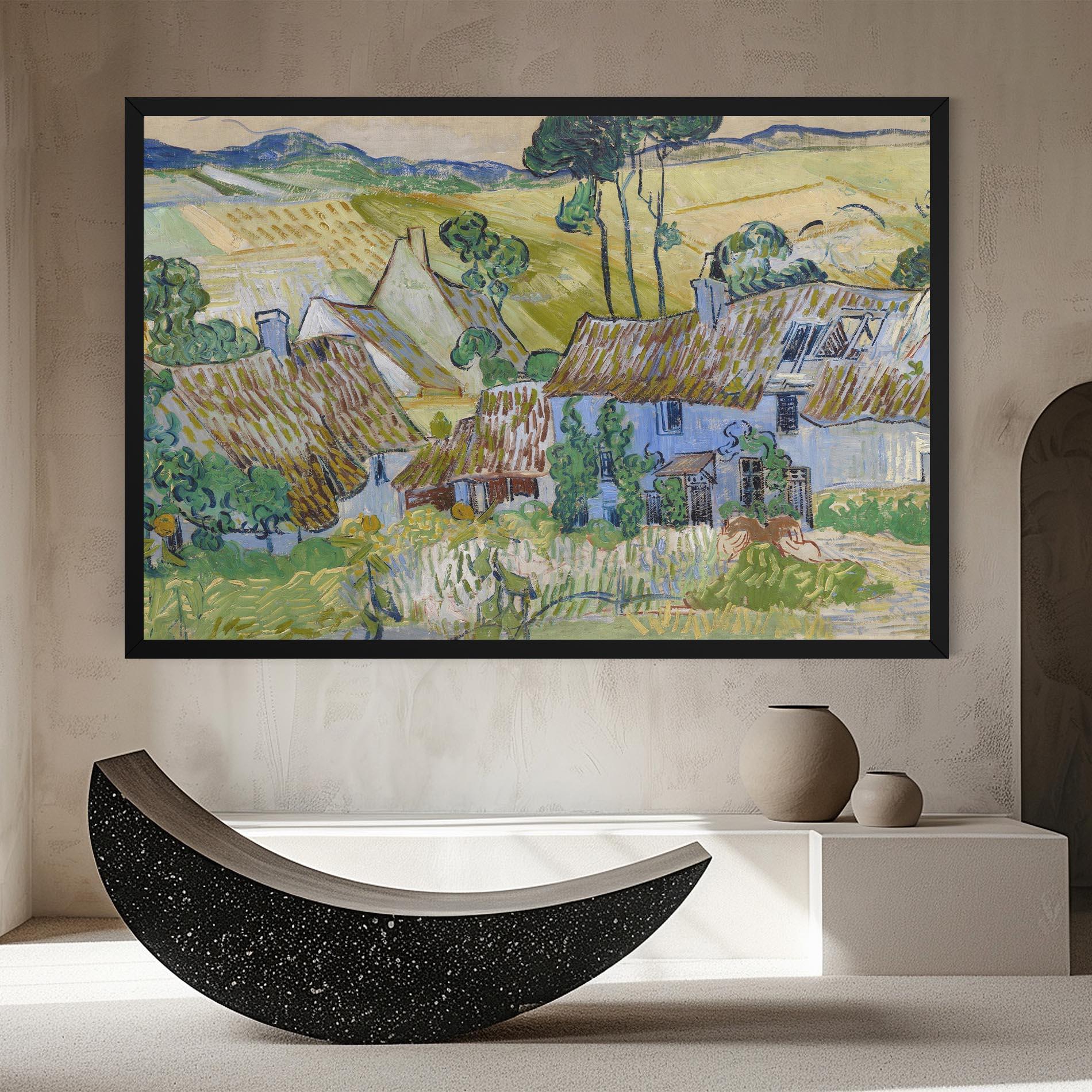 Tablou Canvas Farms Near Auvers mockup 8