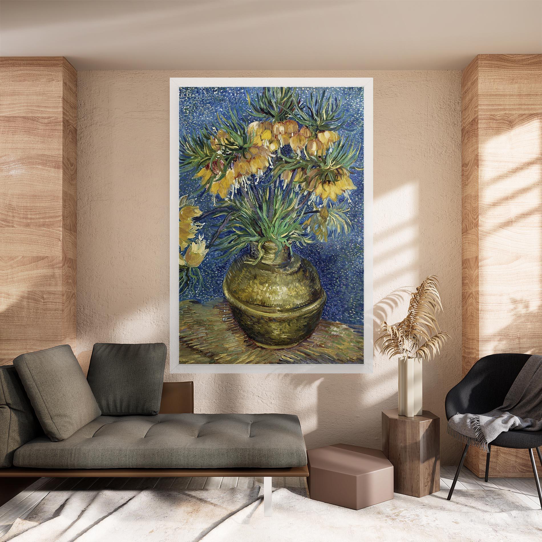 Tablou Canvas Imperial Fritillaries Art mockup 8