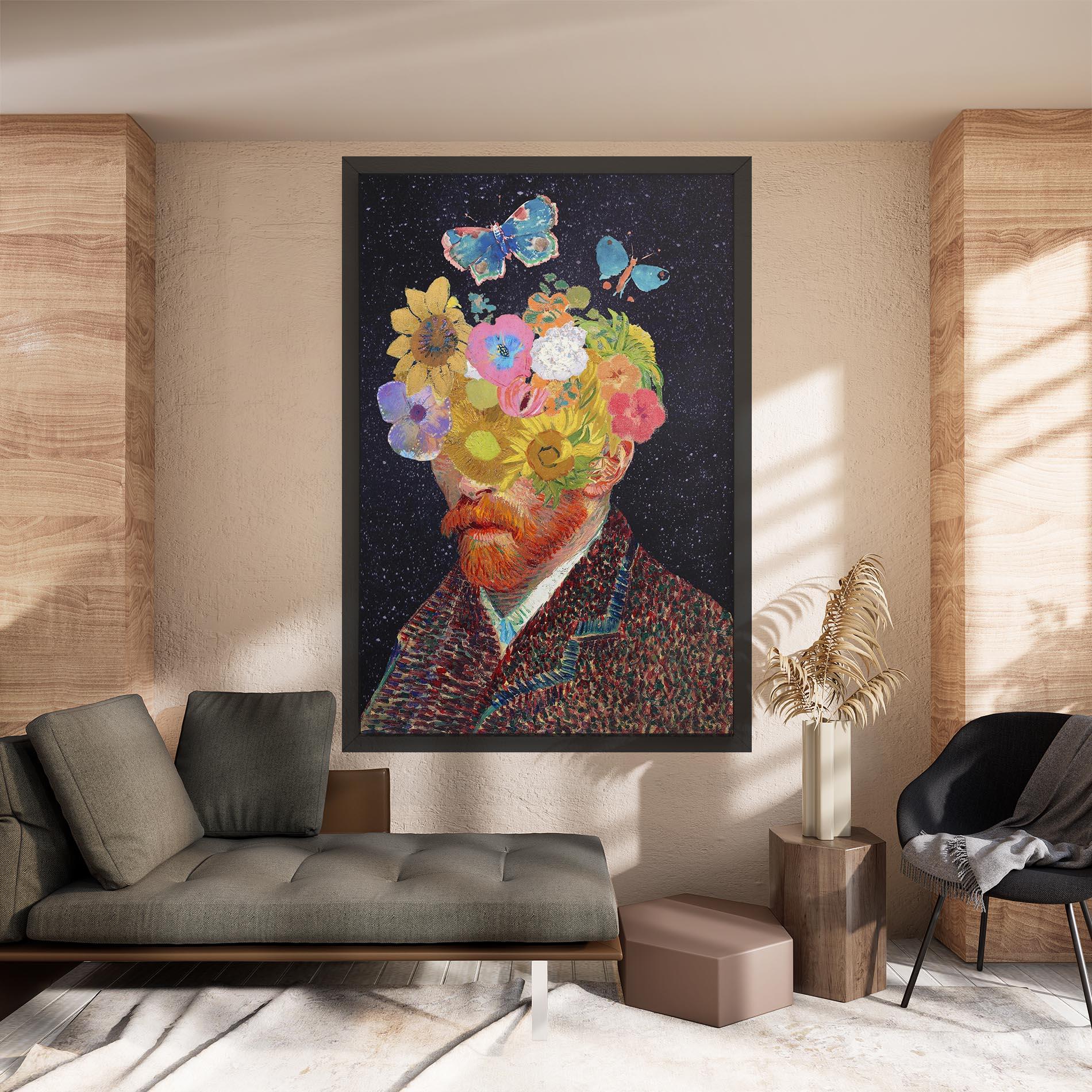 Tablou Canvas Flower Self Portrait mockup 8