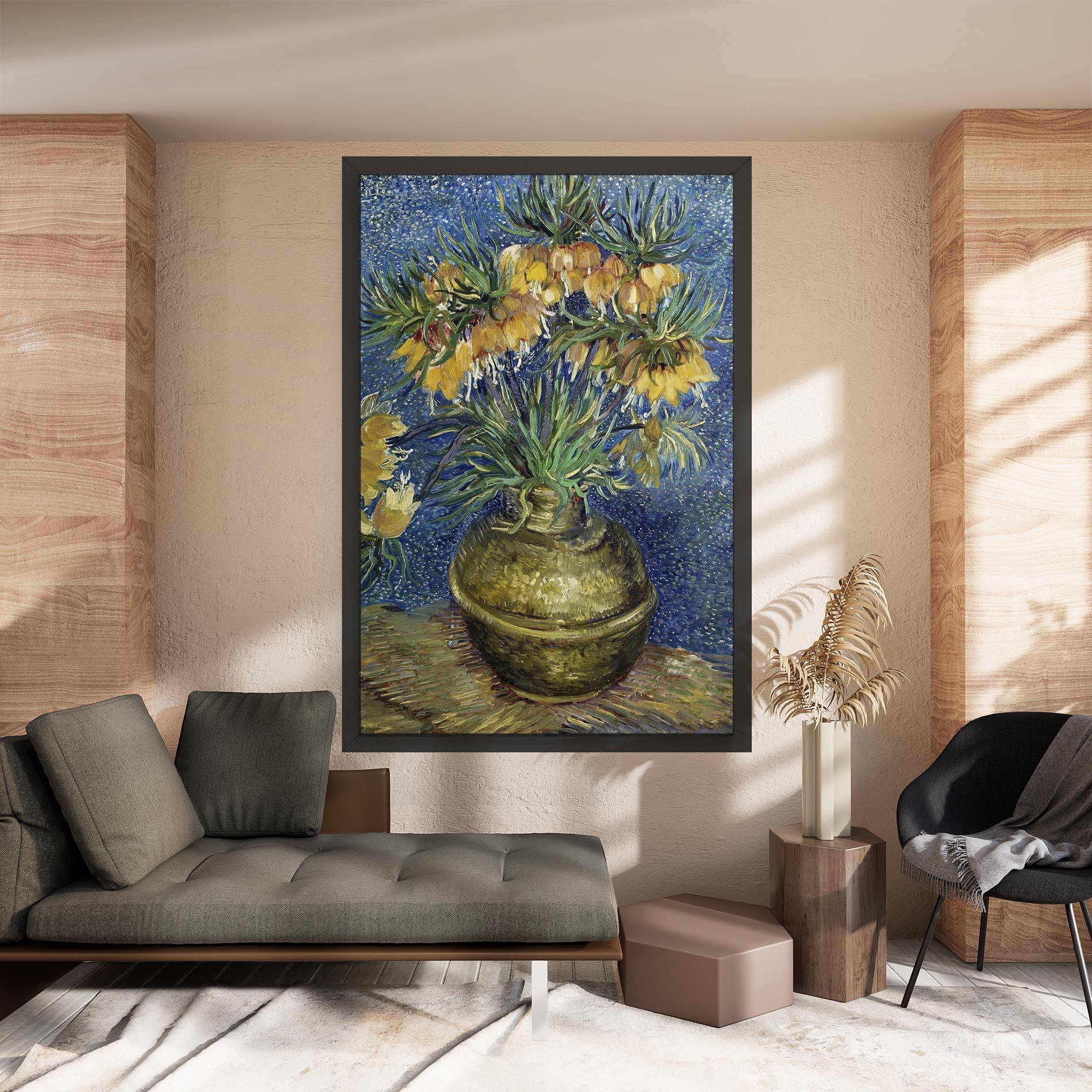 Tablou Canvas Imperial Fritillaries Art mockup 8