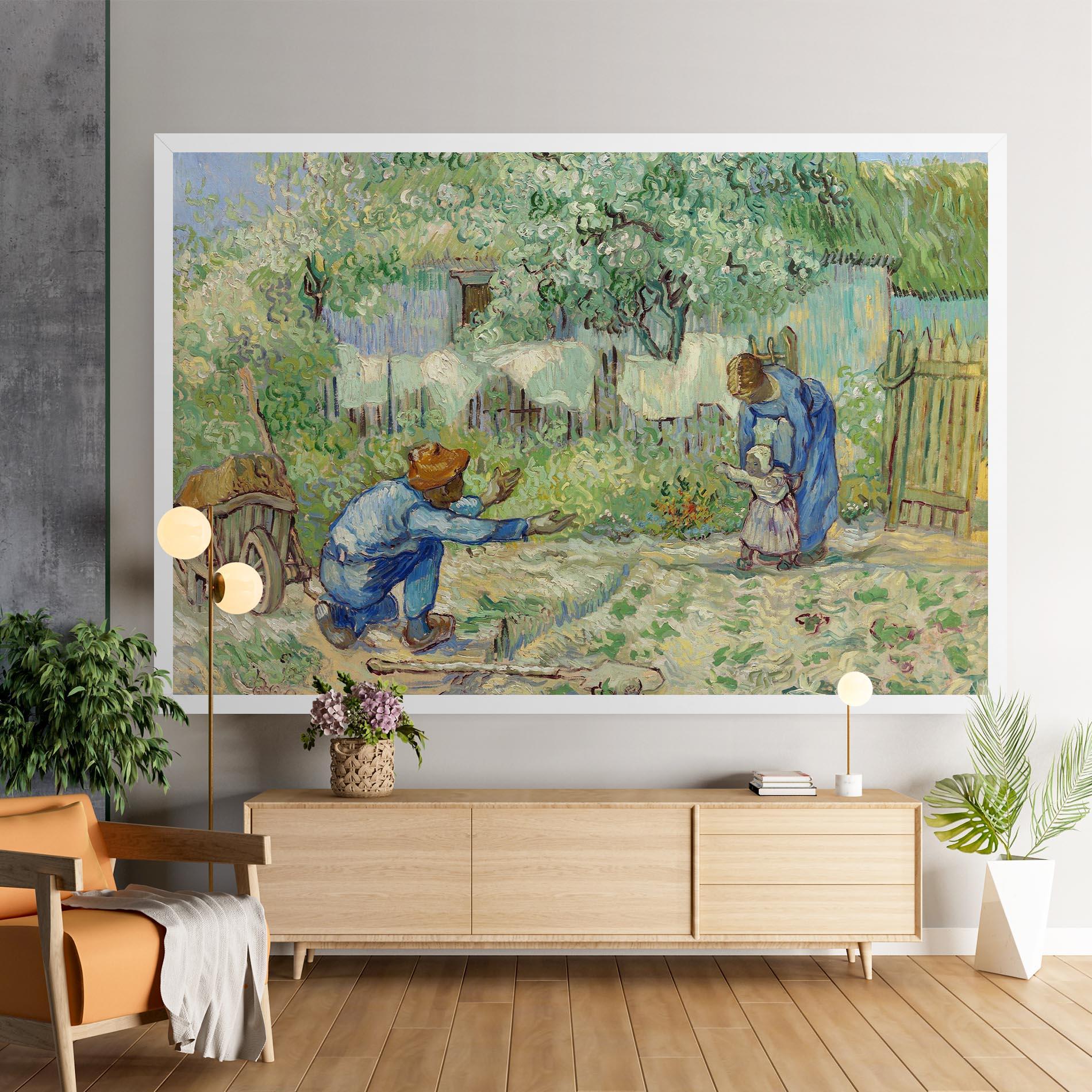 Tablou Canvas First Steps mockup 9