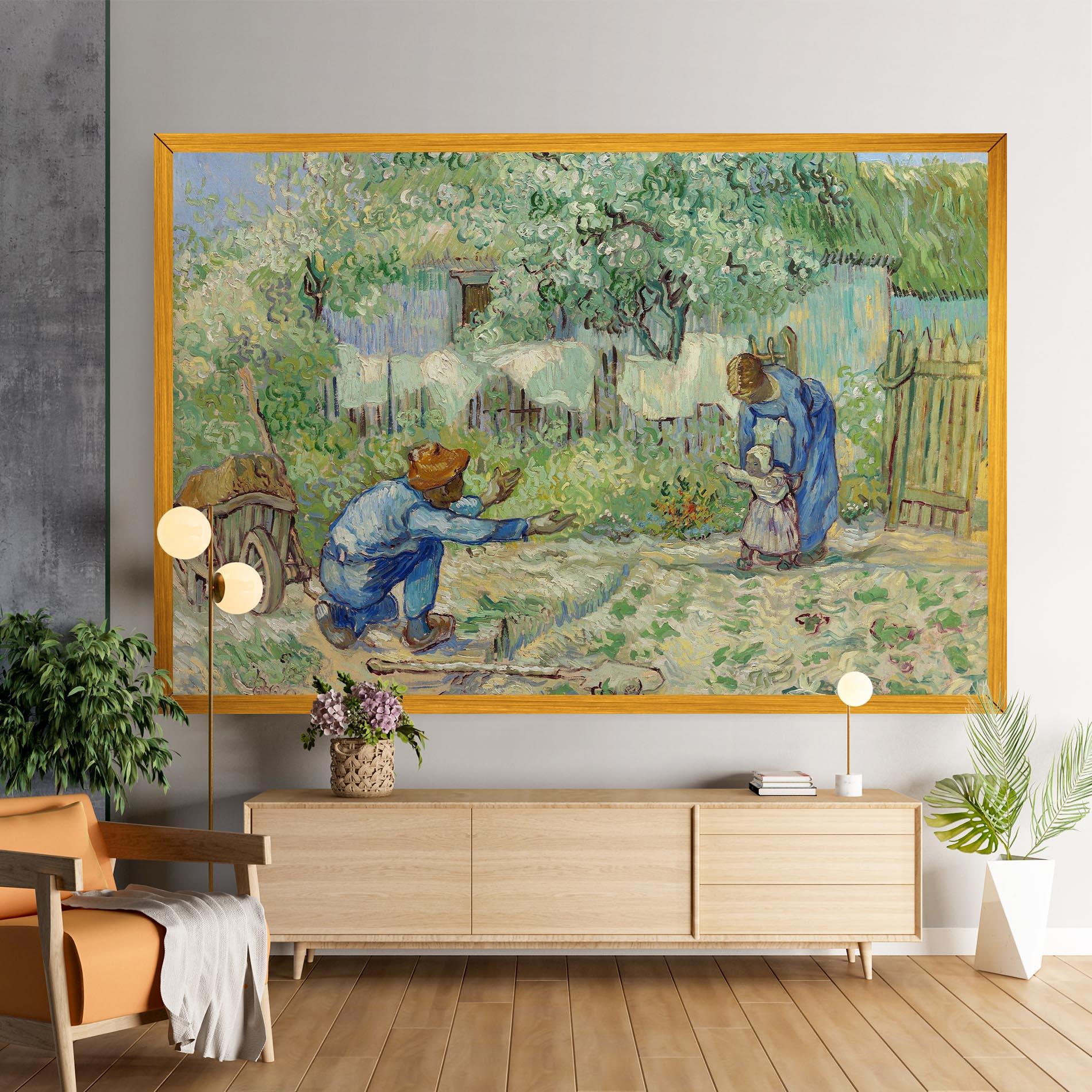 Tablou Canvas First Steps mockup 9