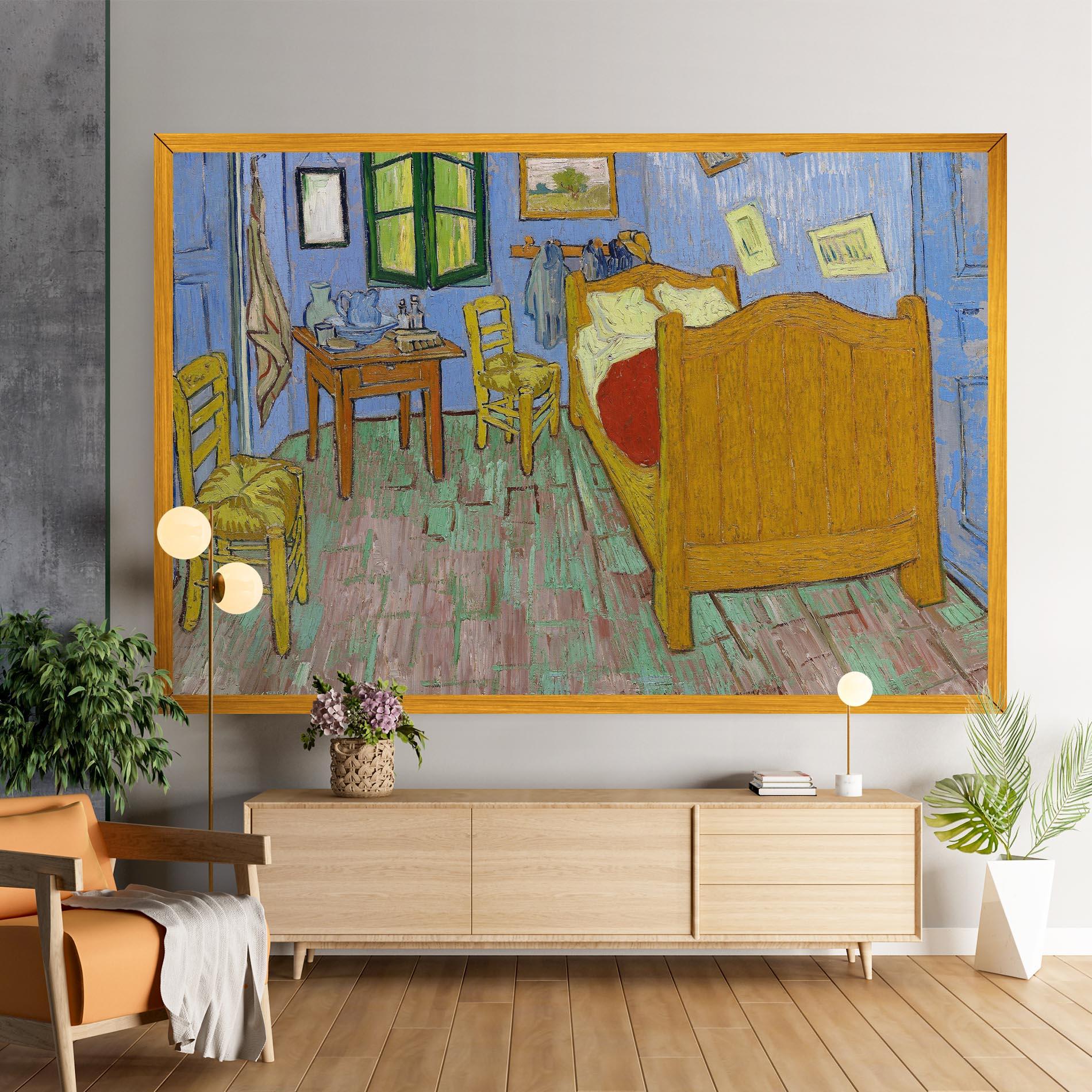 Tablou Canvas The Bedroom mockup 9