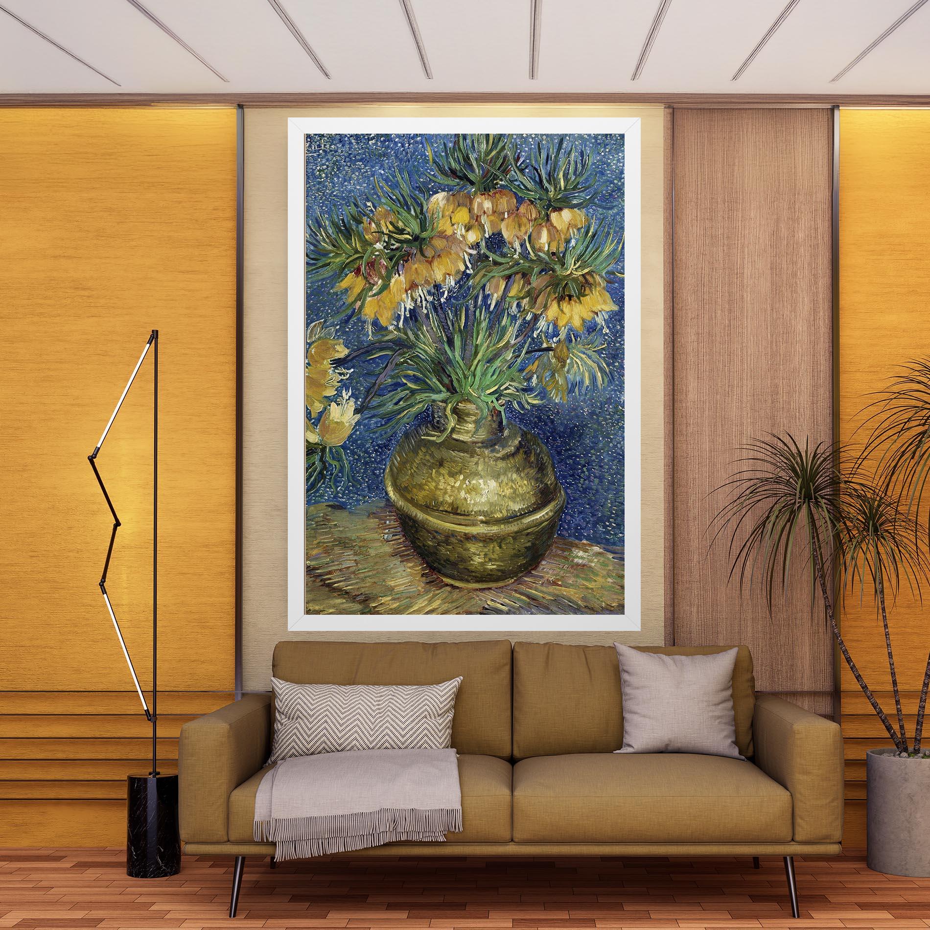 Tablou Canvas Imperial Fritillaries Art mockup 9