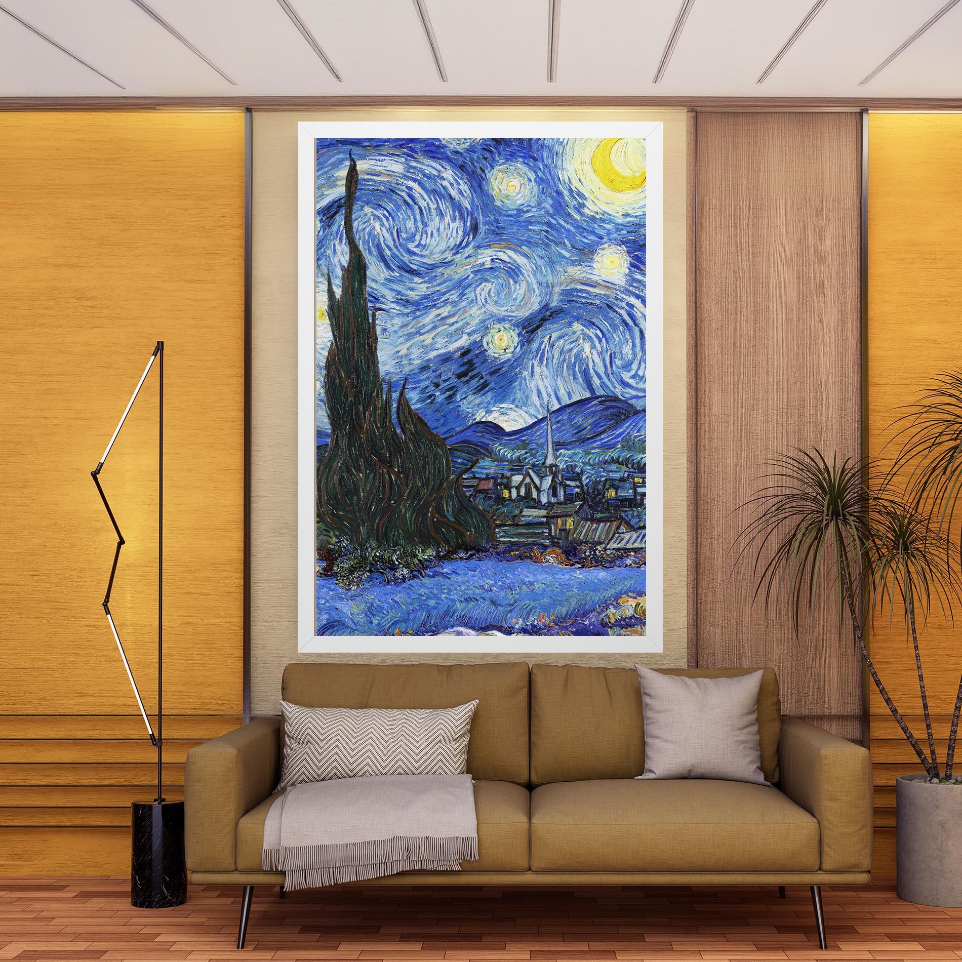 Tablou Canvas Starry Night Art mockup 9