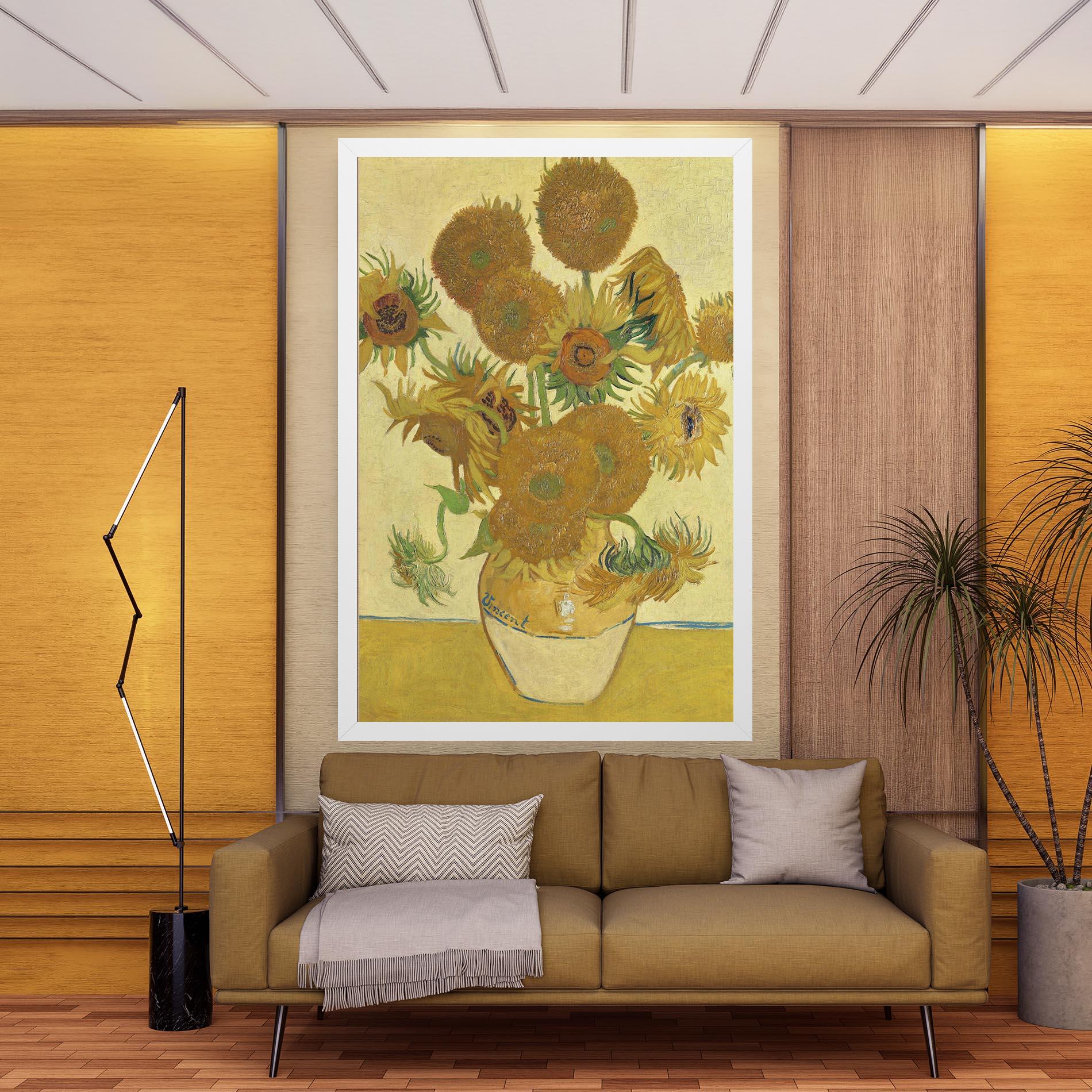 Tablou Canvas Sunflowers Vase Art mockup 9