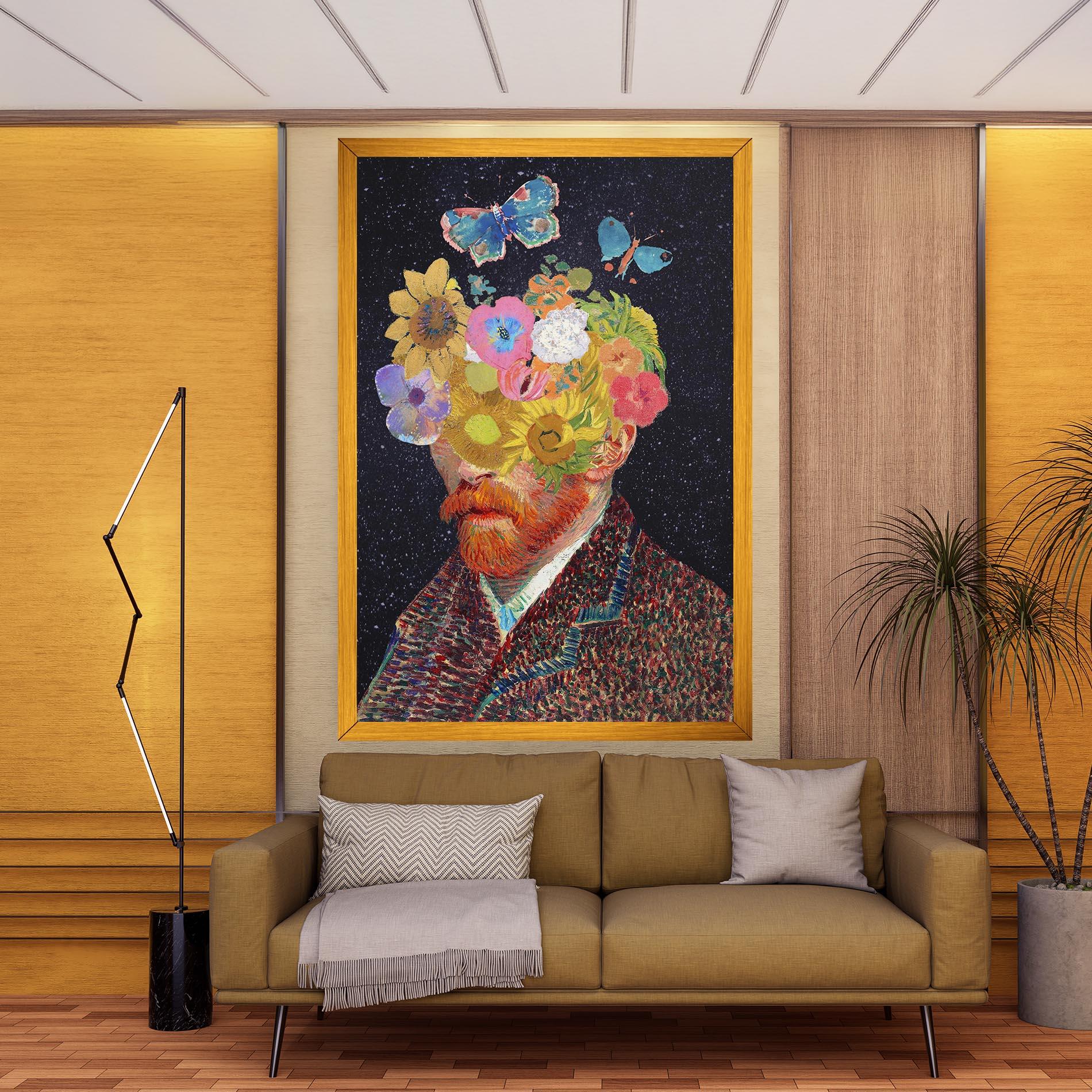 Tablou Canvas Flower Self Portrait mockup 9