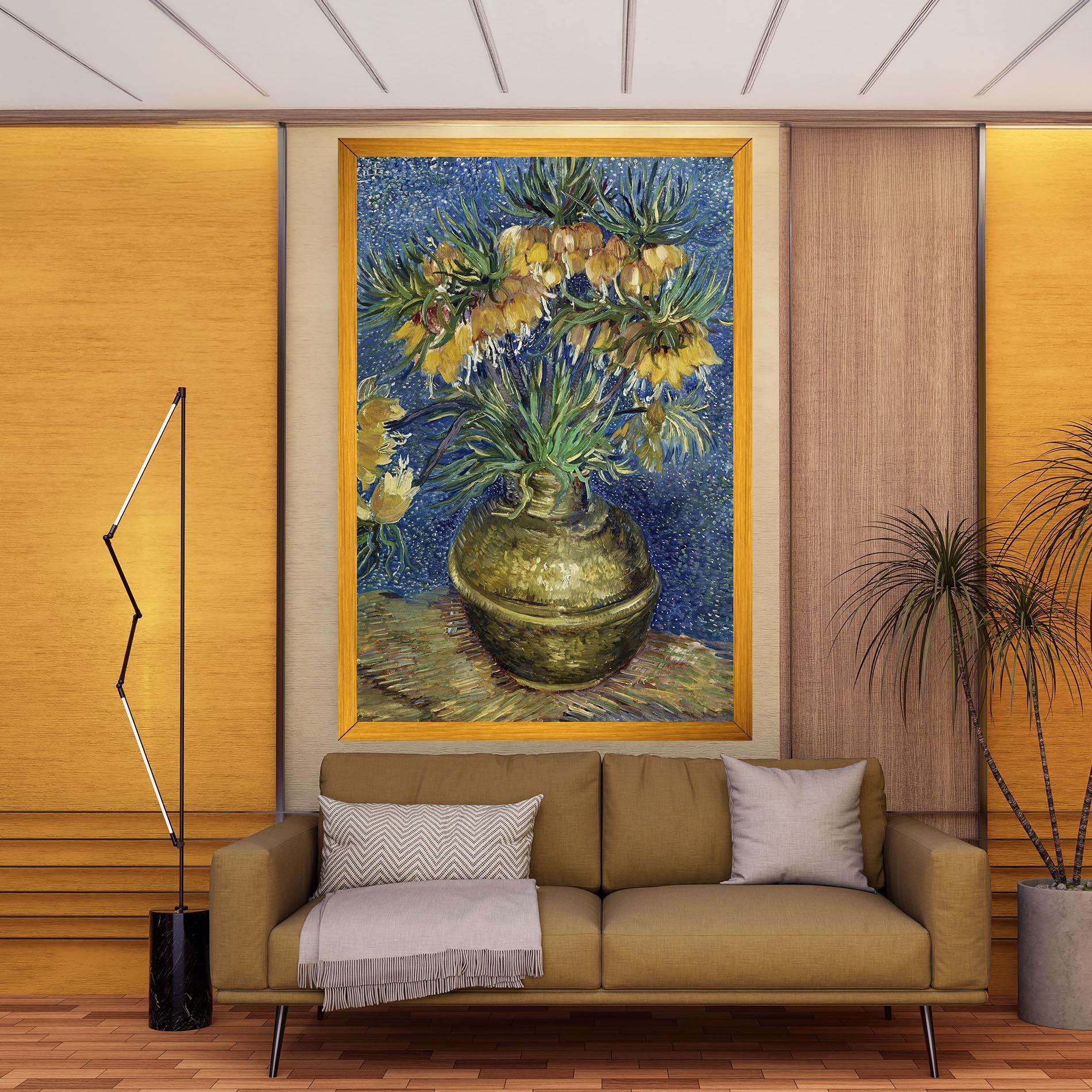 Tablou Canvas Imperial Fritillaries Art mockup 9
