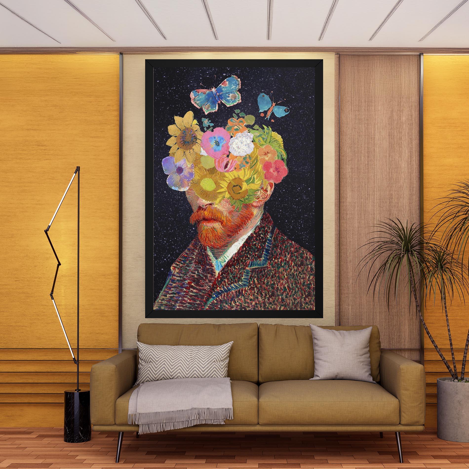 Tablou Canvas Flower Self Portrait mockup 9