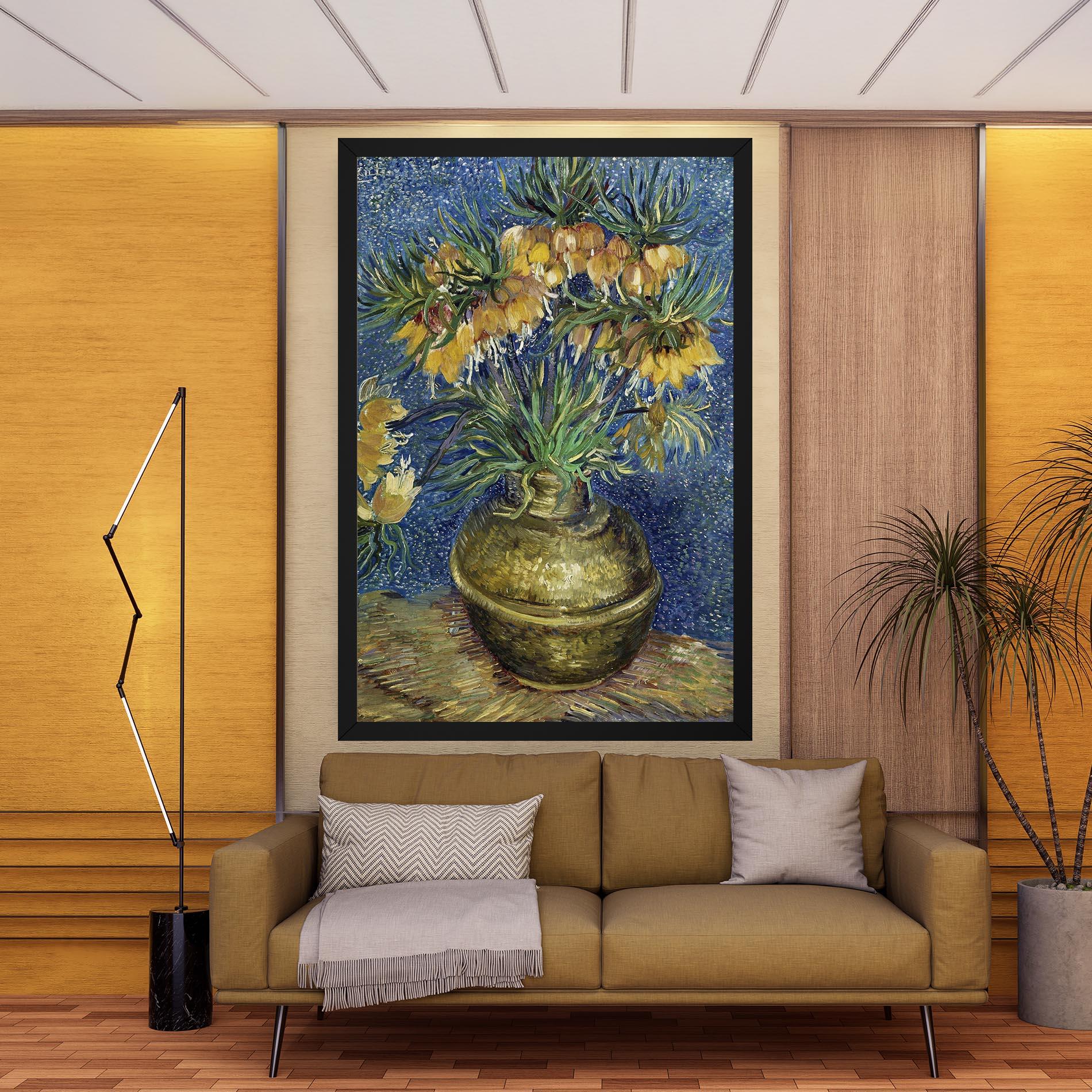 Tablou Canvas Imperial Fritillaries Art mockup 9