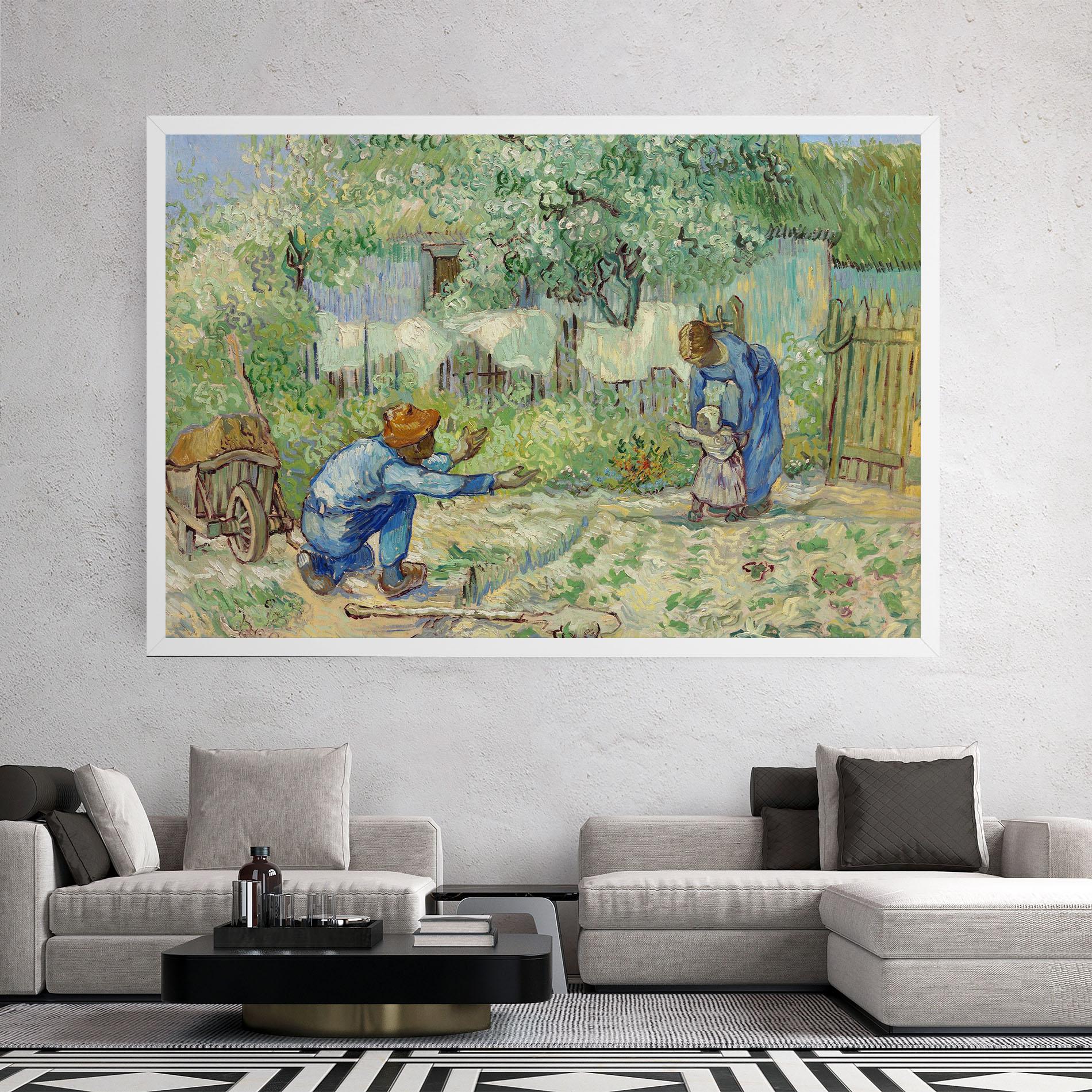 Tablou Canvas First Steps mockup 2