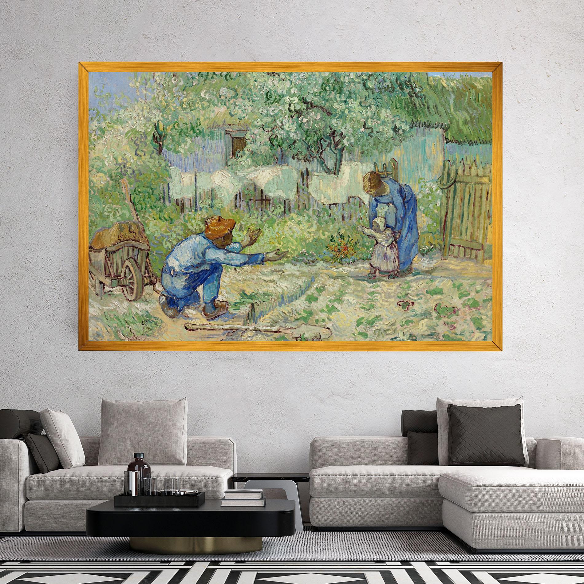 Tablou Canvas First Steps mockup 2