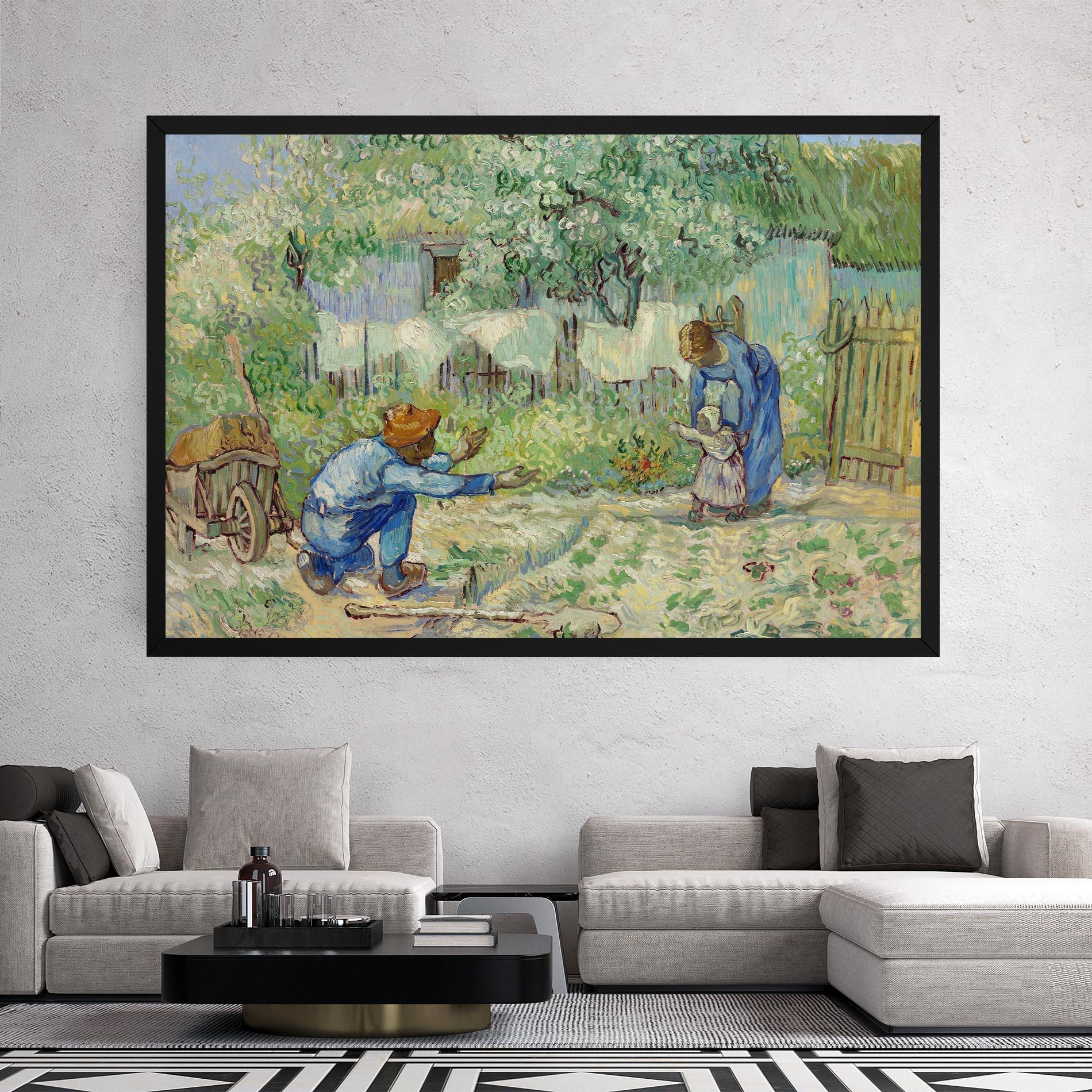 Tablou Canvas First Steps mockup 2