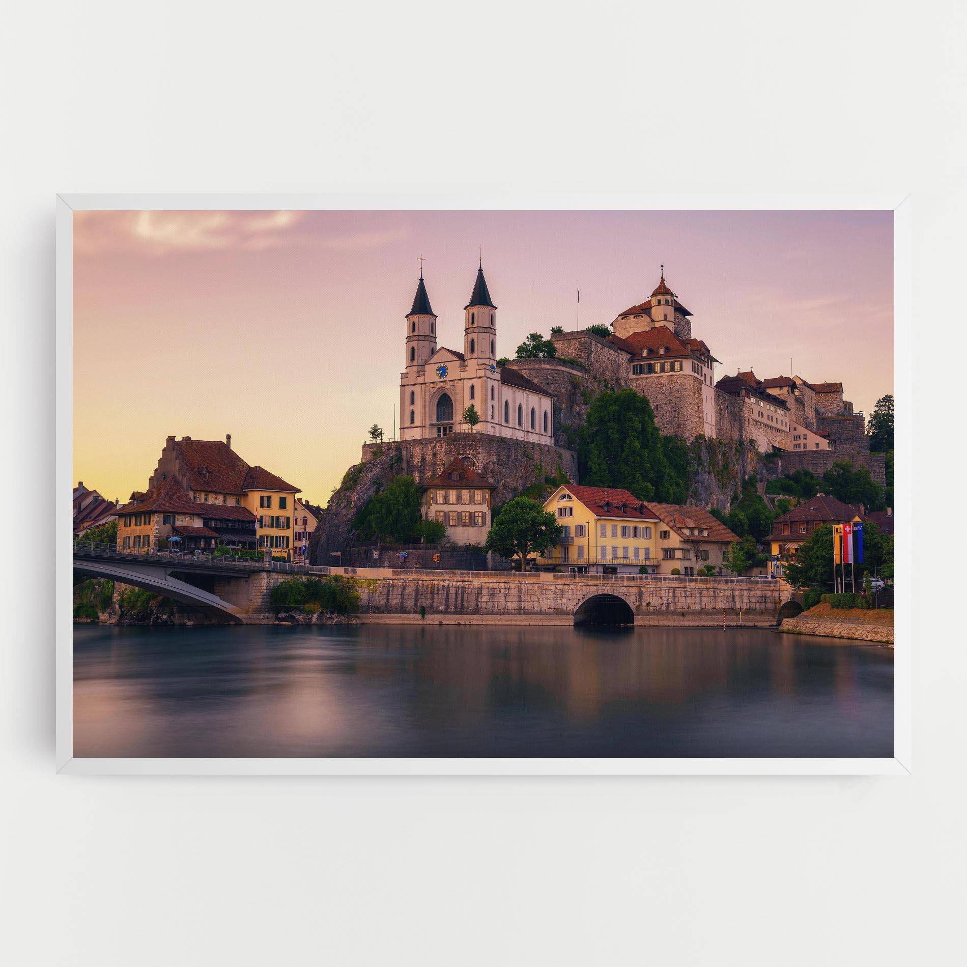Tablou Canvas Aarburg Castle mockup 0